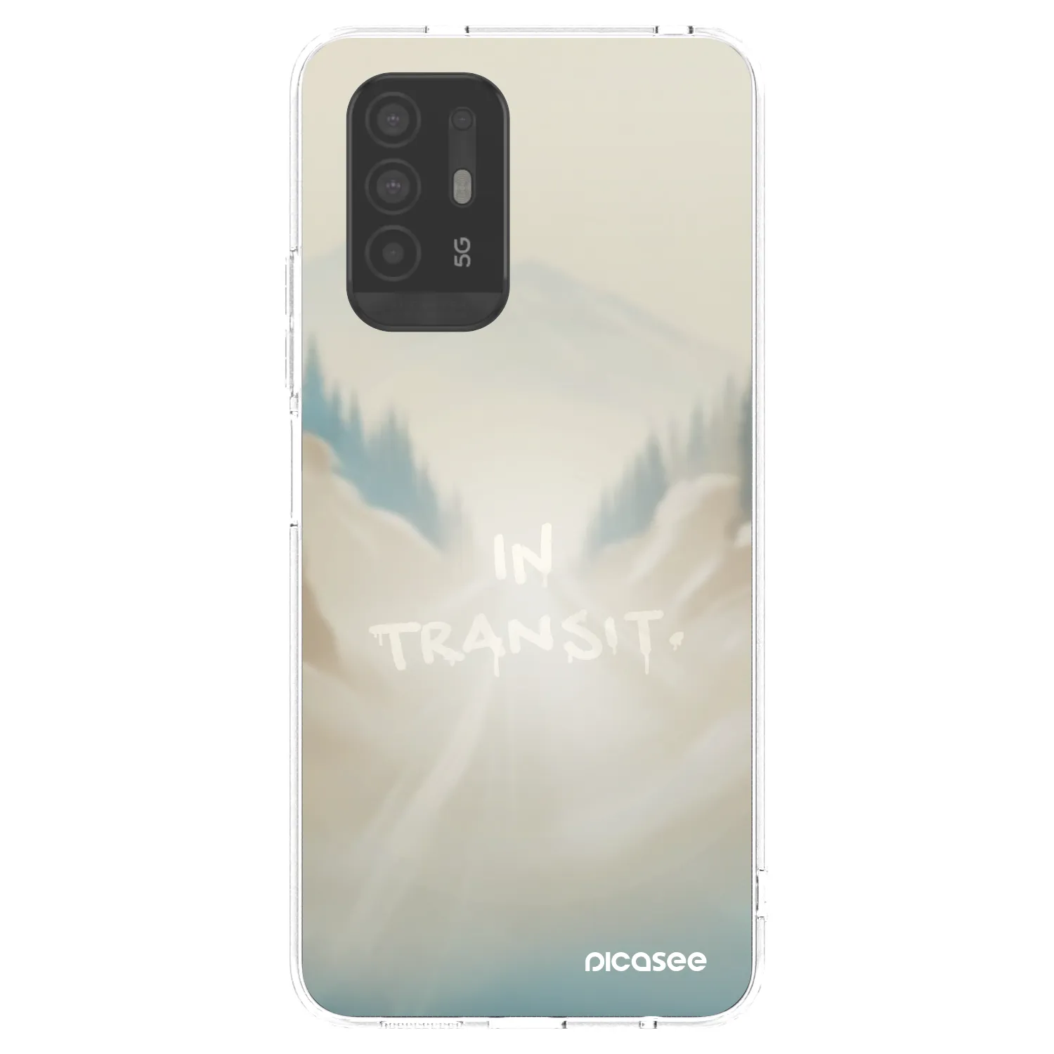 Picasee husă transparentă din silicon pentru OPPO A94 5G - IN TRANSIT