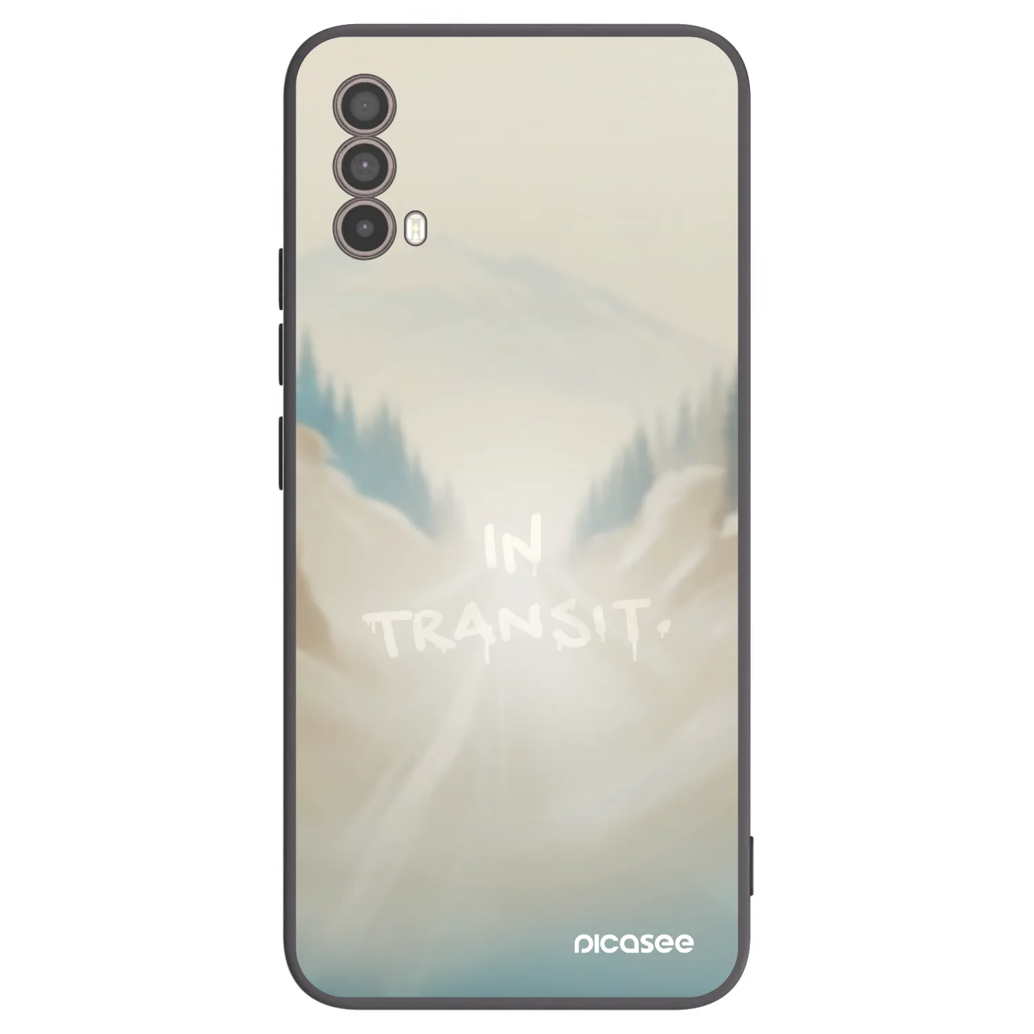 Picasee husă neagră din silicon pentru Motorola Moto E40 - IN TRANSIT