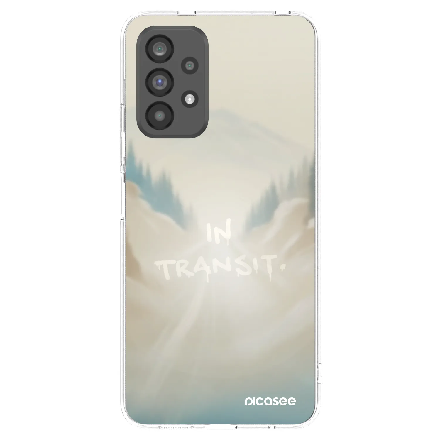 Picasee husă transparentă din silicon pentru Samsung Galaxy A73 5G - IN TRANSIT