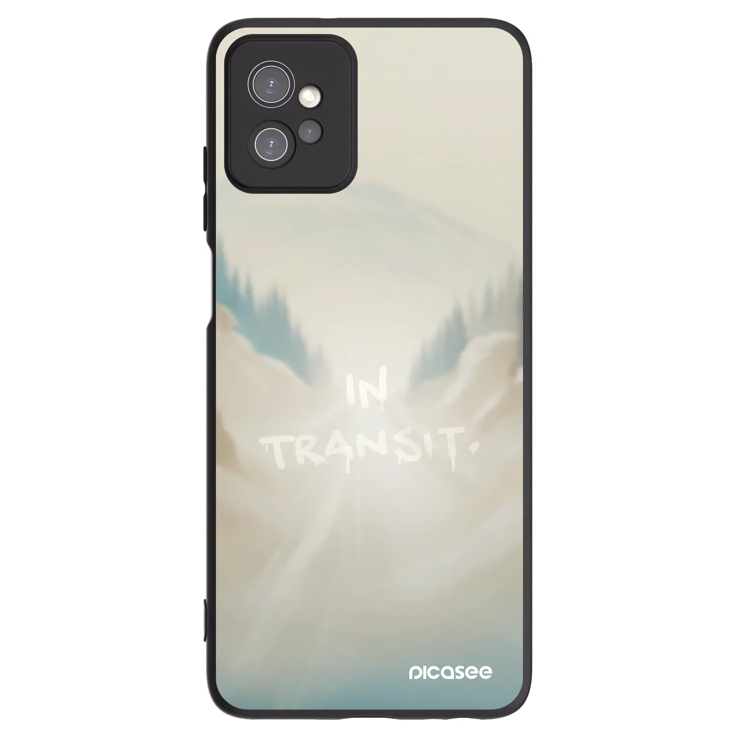 Picasee husă neagră din silicon pentru Motorola Moto G32 - IN TRANSIT