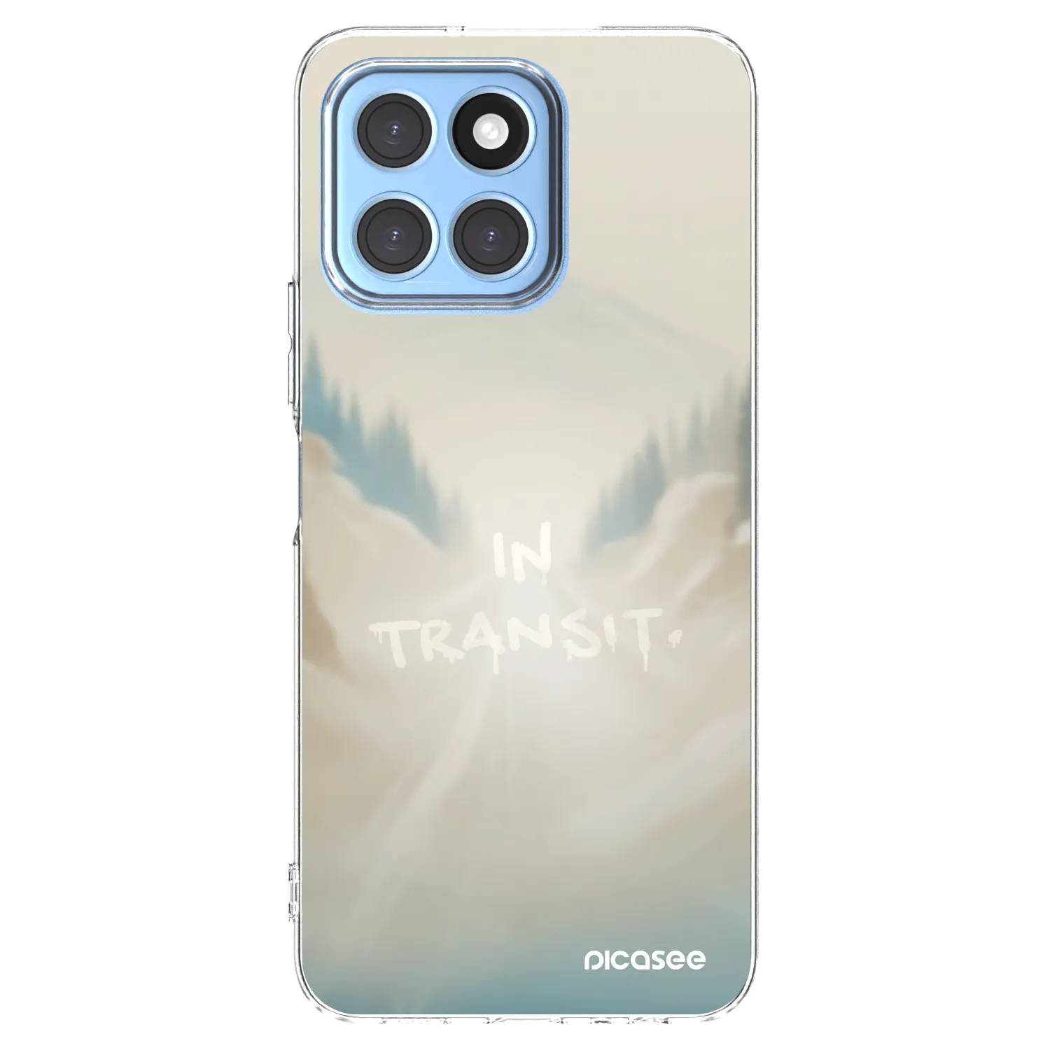 Picasee husă transparentă din silicon pentru Honor X8 5G - IN TRANSIT