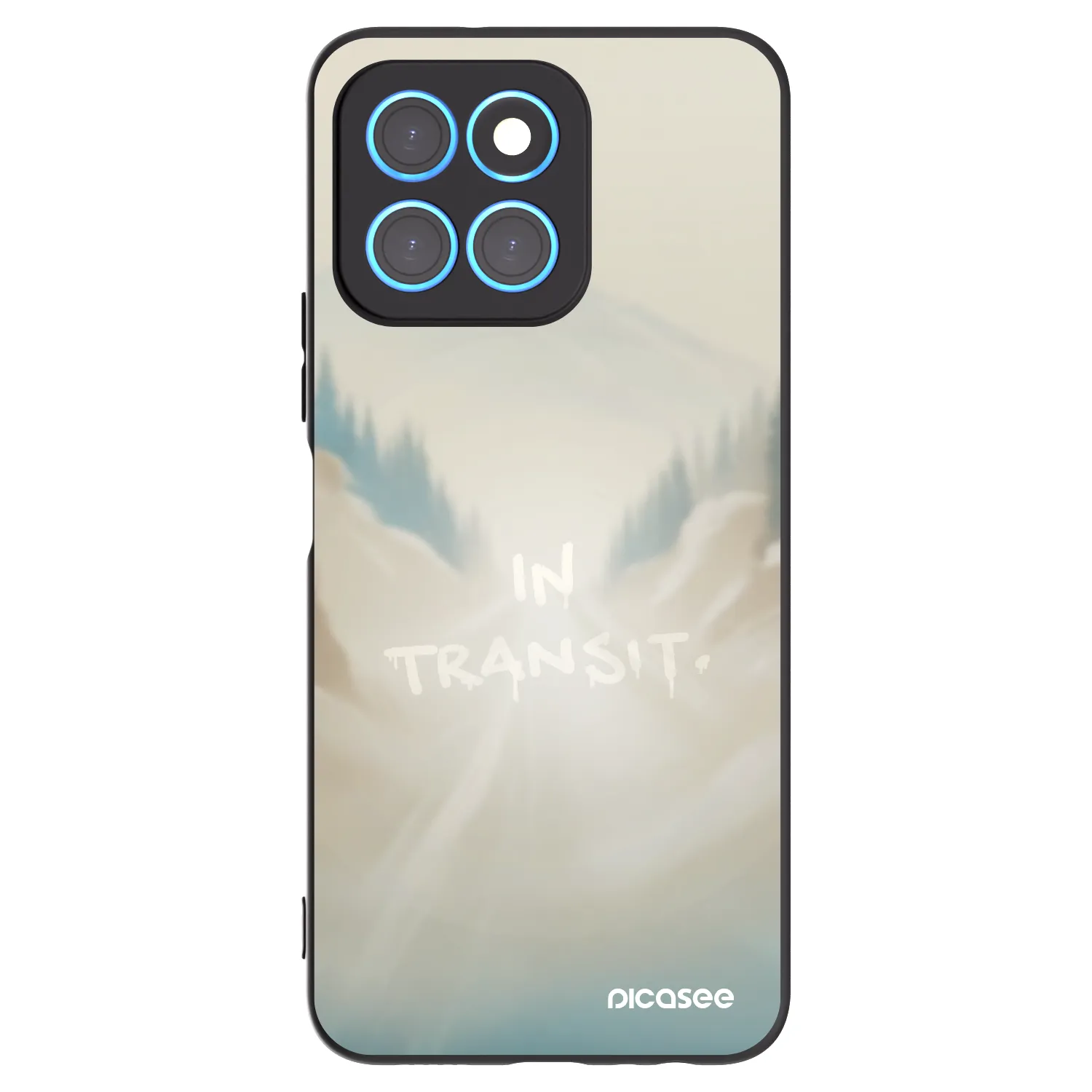 Picasee husă neagră din silicon pentru Honor X6 - IN TRANSIT