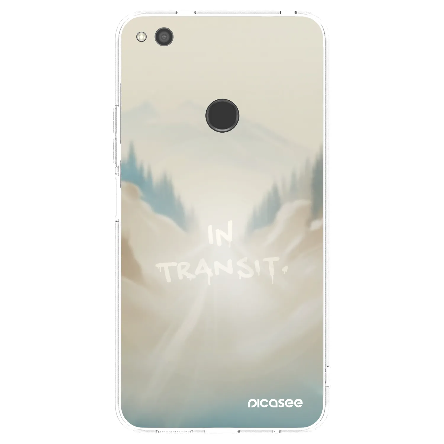 Picasee husă transparentă din silicon pentru Huawei P9 Lite 2017 - IN TRANSIT