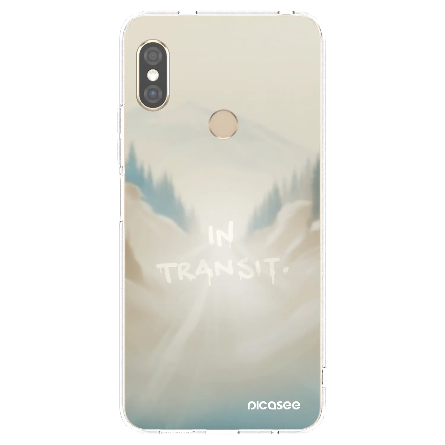 Picasee husă transparentă din silicon pentru Xiaomi Redmi Note 5 Global - IN TRANSIT