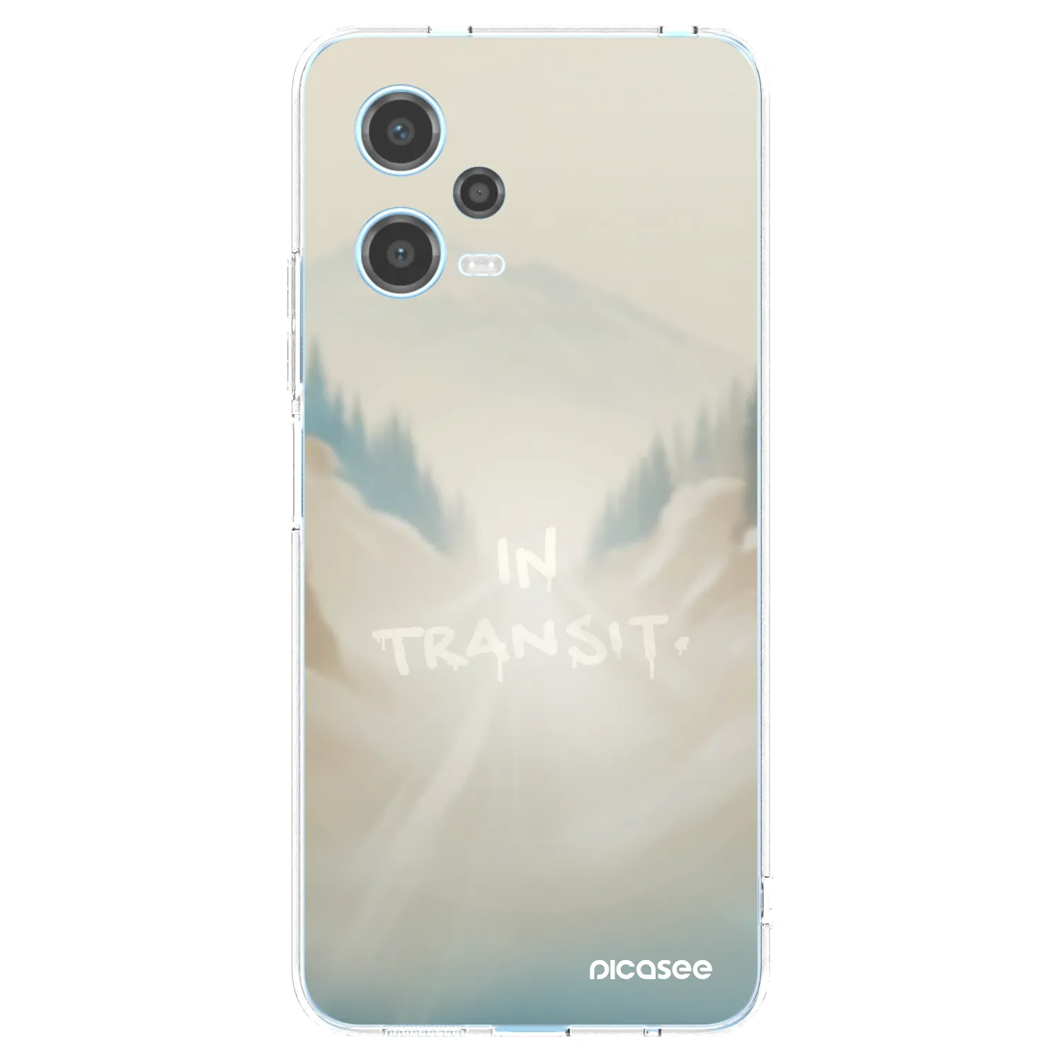 Picasee husă transparentă din silicon pentru Xiaomi Redmi Note 12 5G - IN TRANSIT