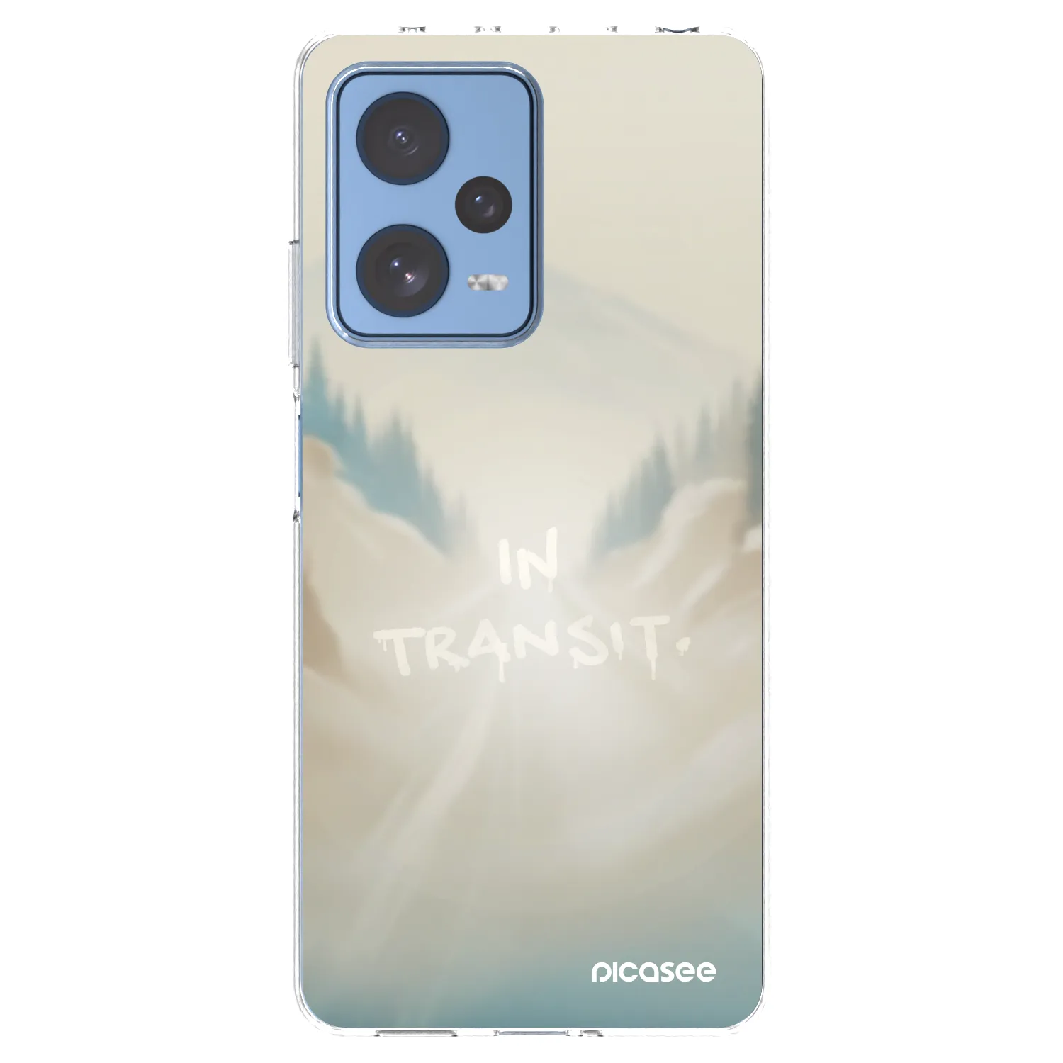 Picasee husă transparentă din silicon pentru Xiaomi Redmi Note 12 Pro 5G - IN TRANSIT