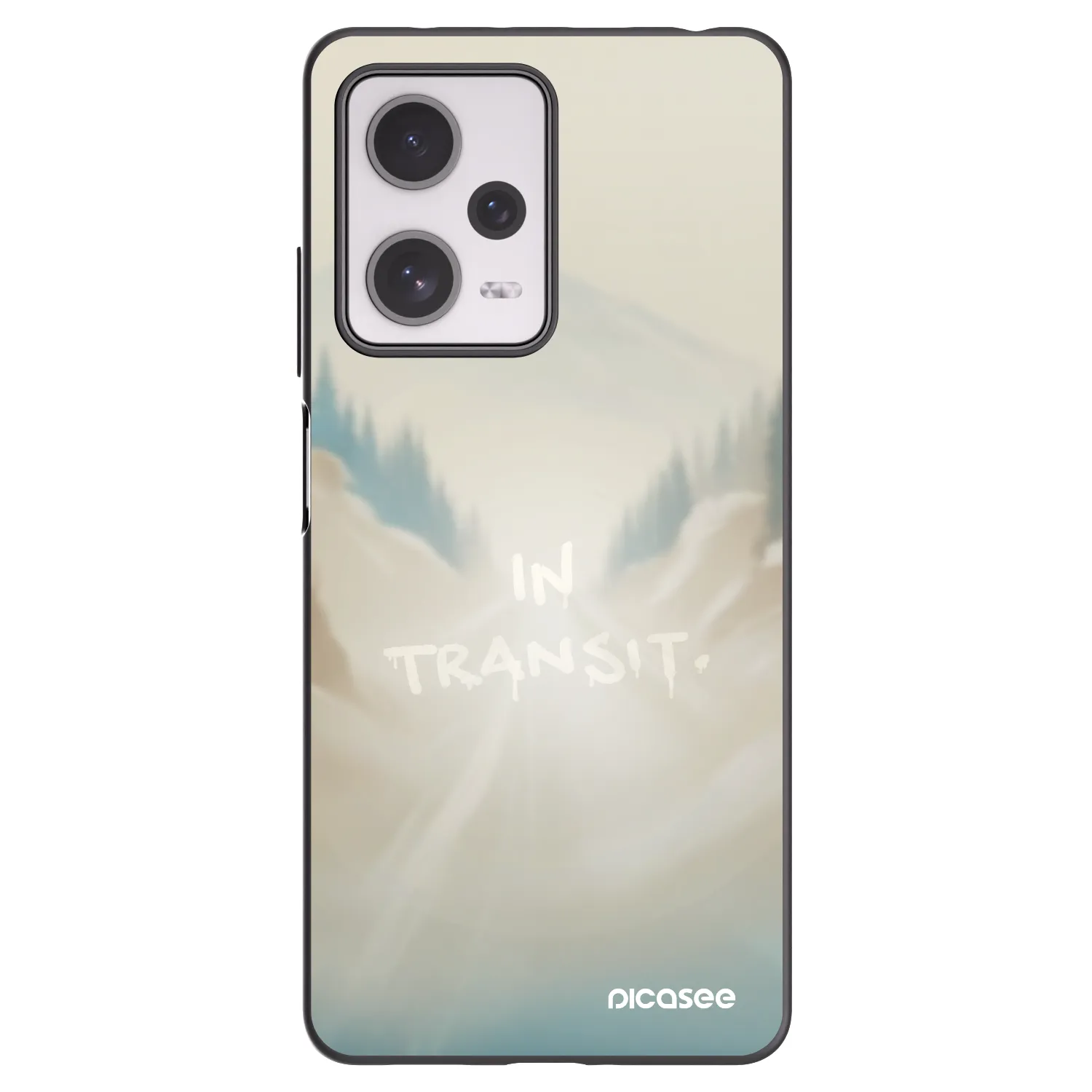 Picasee husă neagră din silicon pentru Xiaomi Redmi Note 12 Pro+ 5G - IN TRANSIT