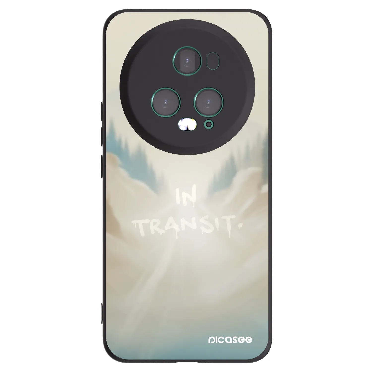 Picasee husă neagră din silicon pentru Honor Magic5 Pro - IN TRANSIT