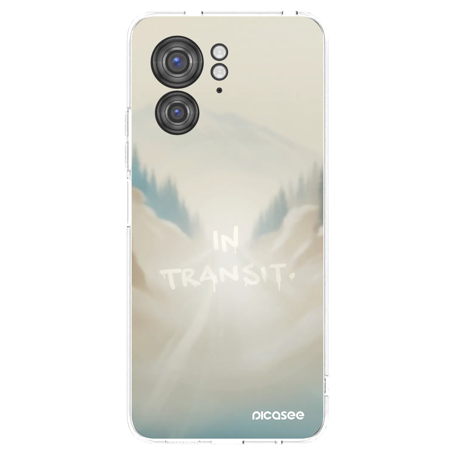 Picasee husă transparentă din silicon pentru Motorola Edge 40 - IN TRANSIT