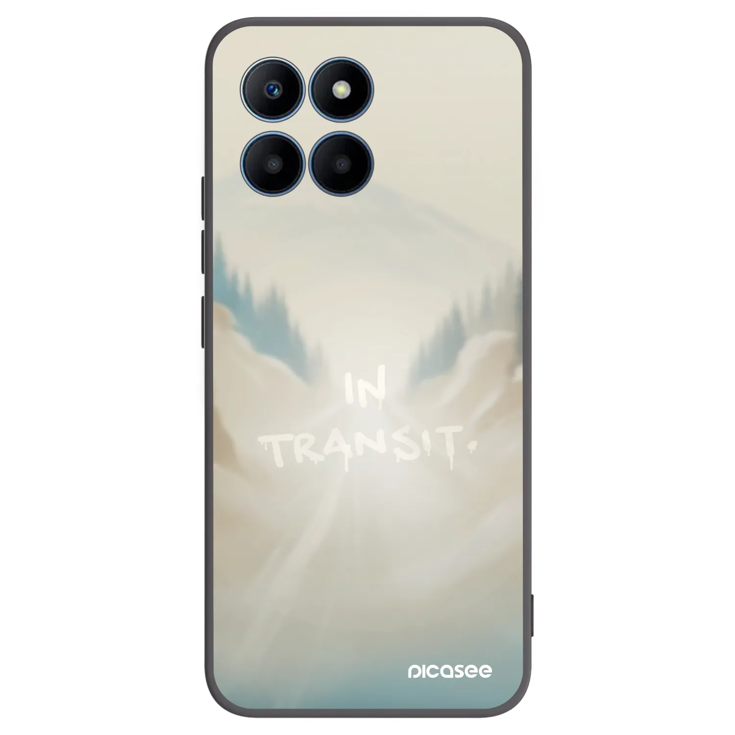 Picasee husă neagră din silicon pentru Honor 70 Lite - IN TRANSIT