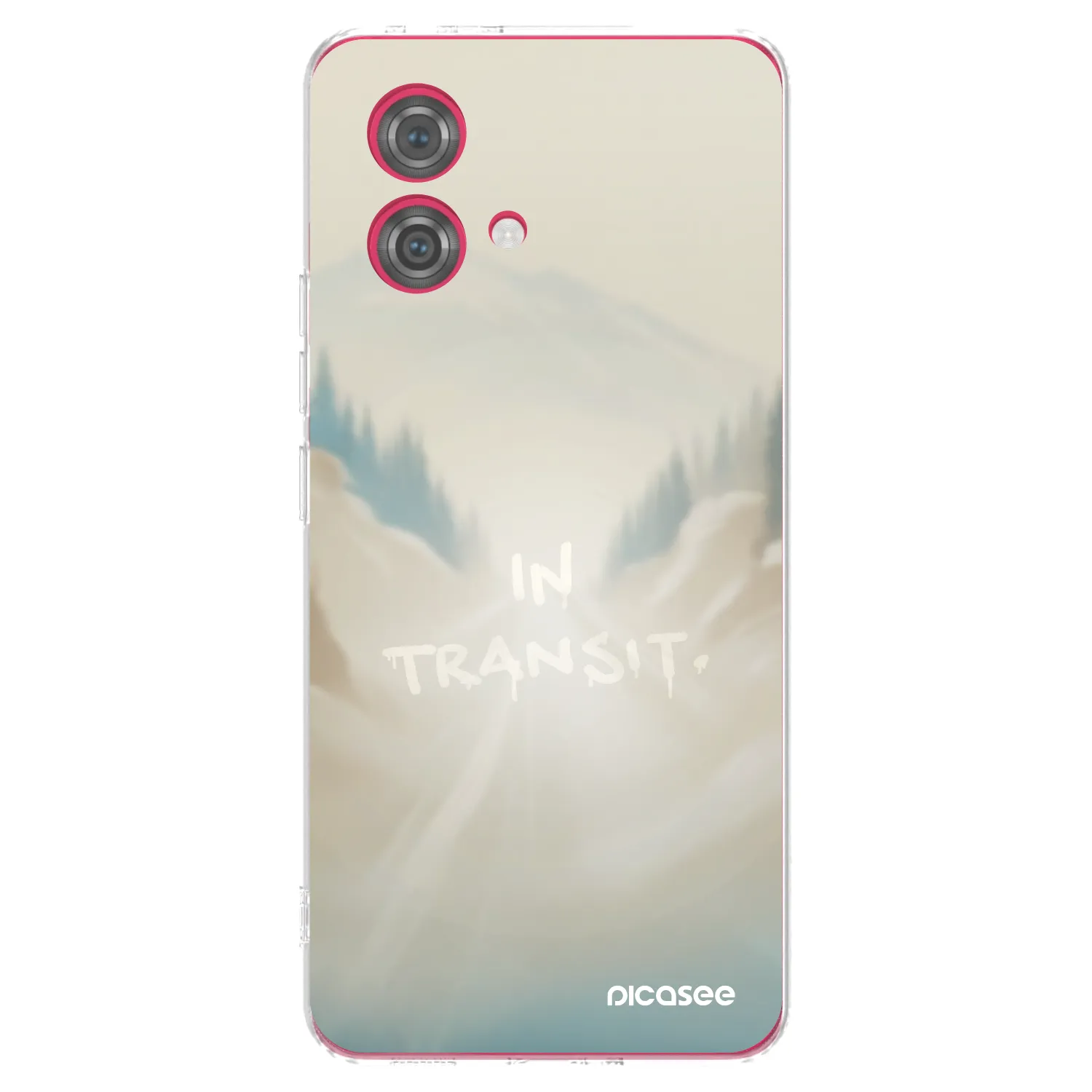 Picasee husă transparentă din silicon pentru Motorola Moto G84 5G - IN TRANSIT