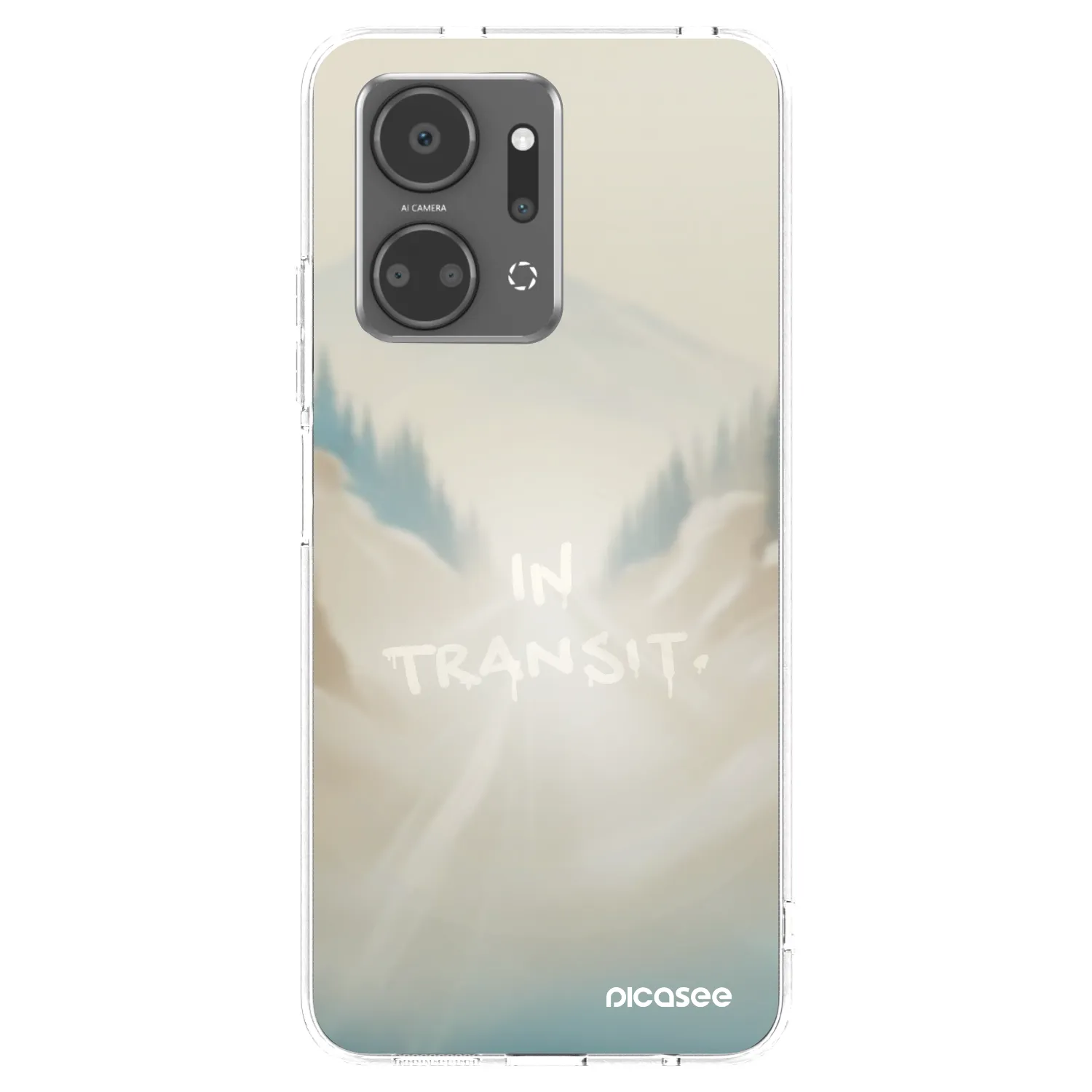 Picasee husă transparentă din silicon pentru Honor X7a - IN TRANSIT