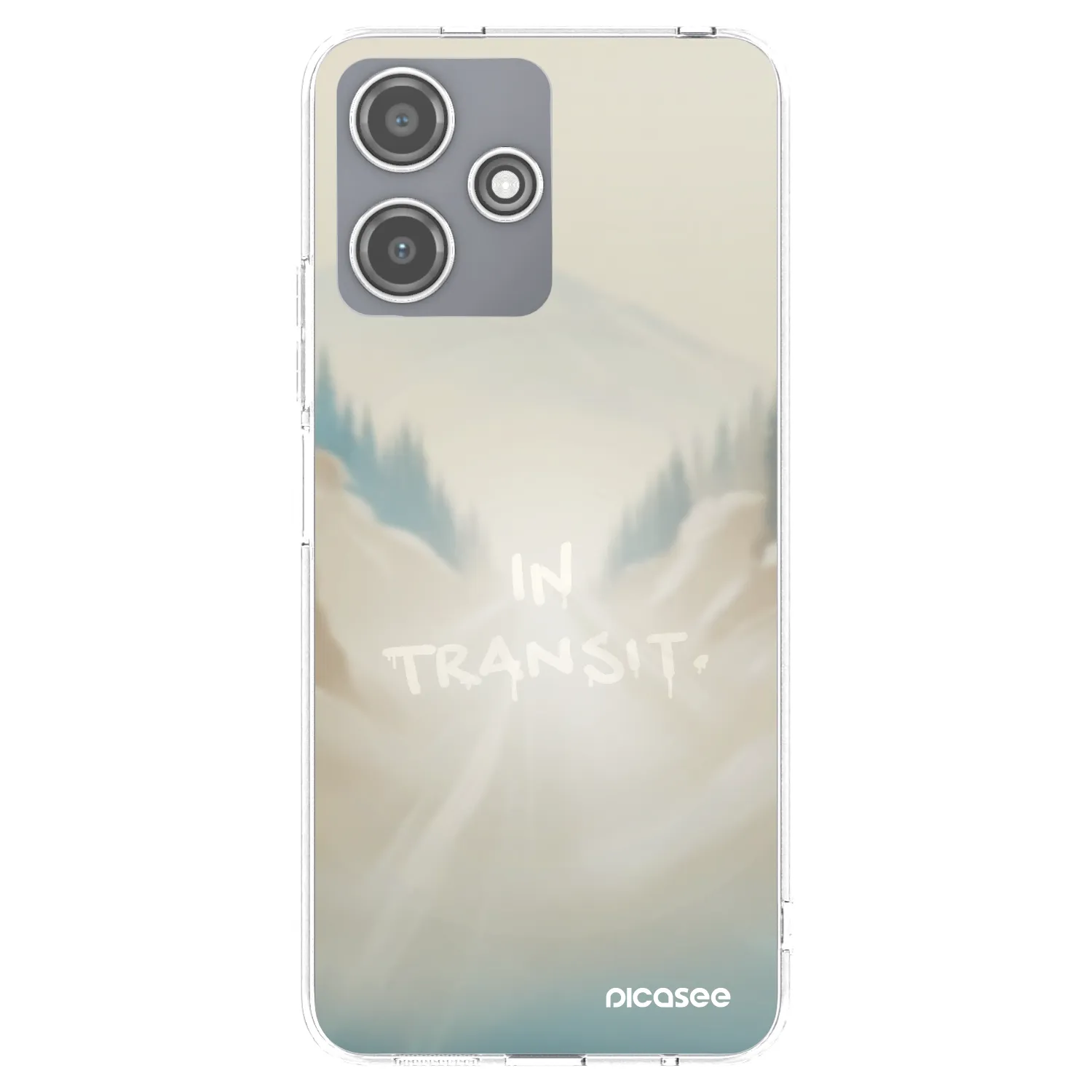 Picasee husă transparentă din silicon pentru Xiaomi Redmi 12 5G - IN TRANSIT