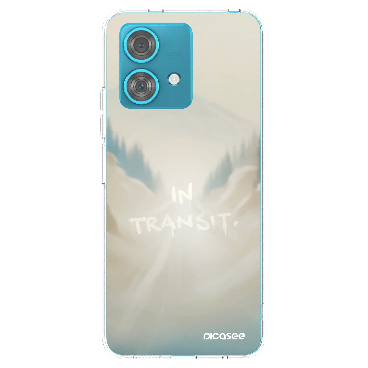 Picasee husă transparentă din silicon pentru Motorola Edge 40 Neo - IN TRANSIT