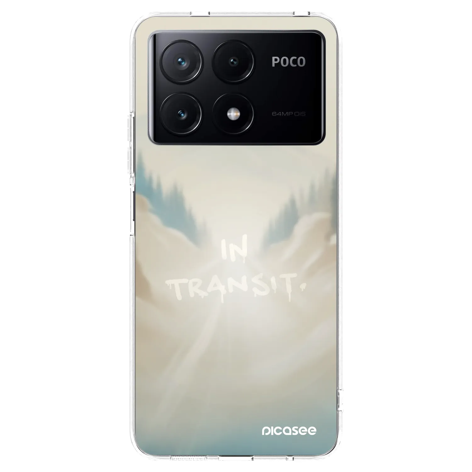 Picasee husă transparentă din silicon pentru Xiaomi Poco X6 Pro - IN TRANSIT