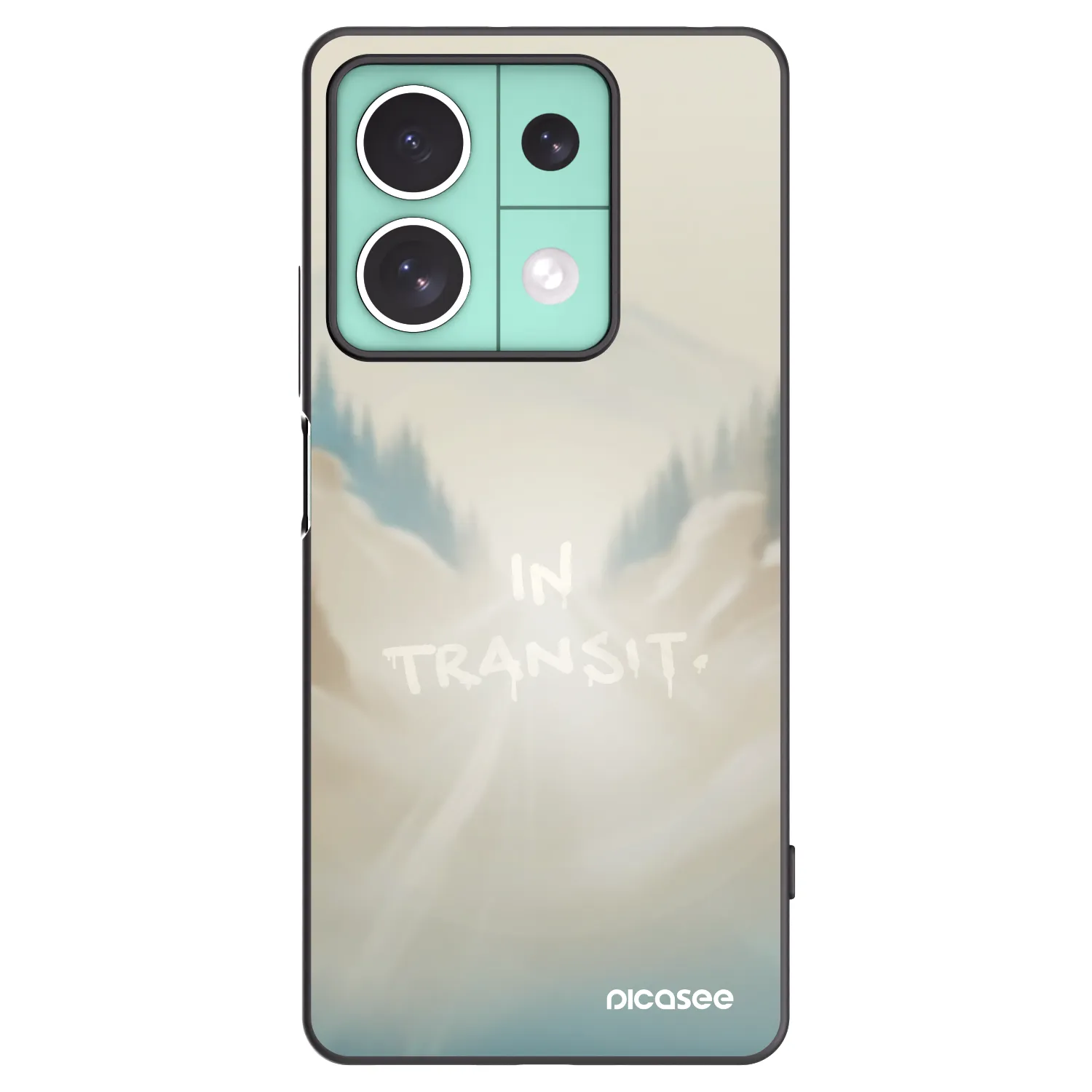 Picasee husă neagră din silicon pentru Xiaomi Redmi Note 13 5G - IN TRANSIT