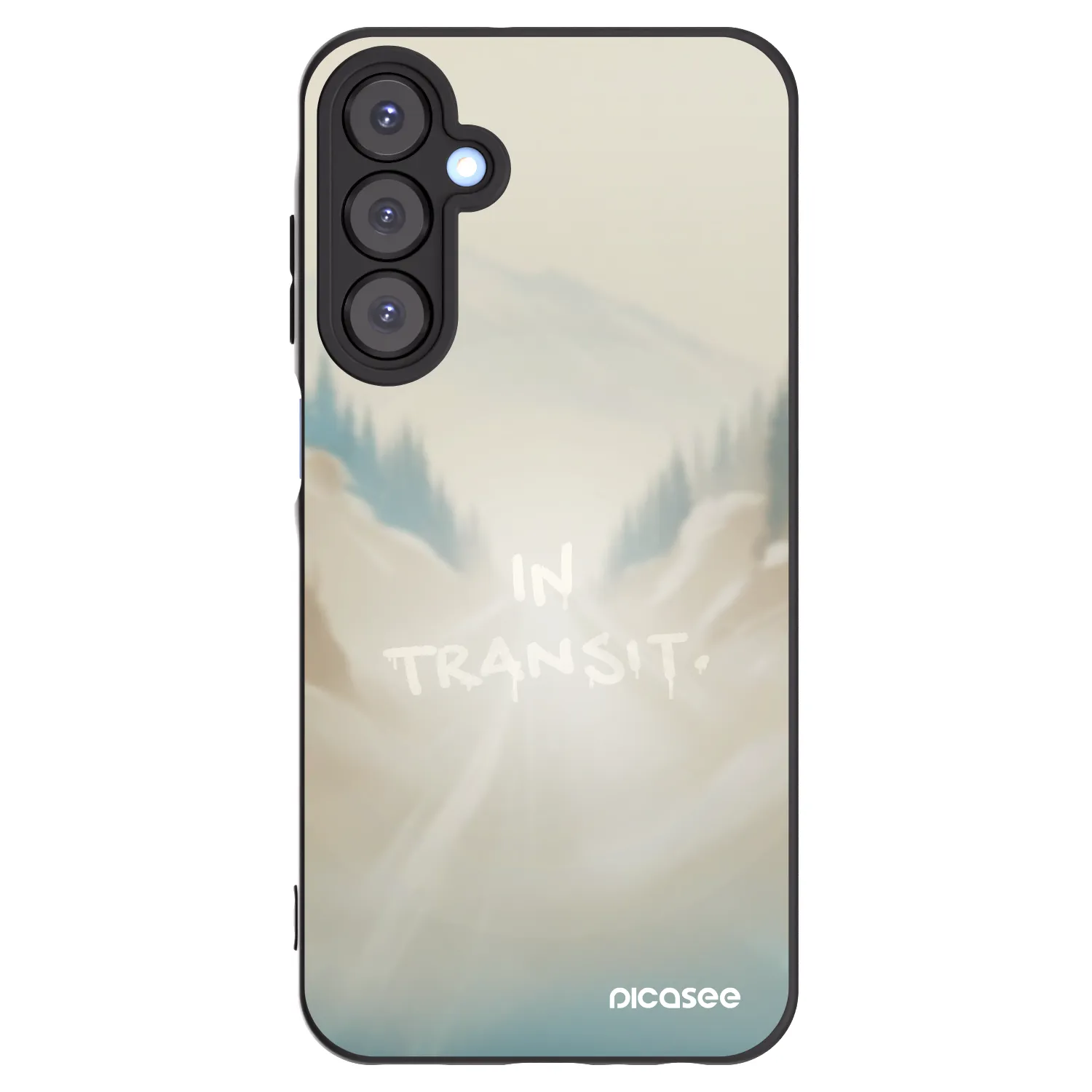 Picasee husă neagră din silicon pentru Samsung Galaxy A25 A256B 5G - IN TRANSIT