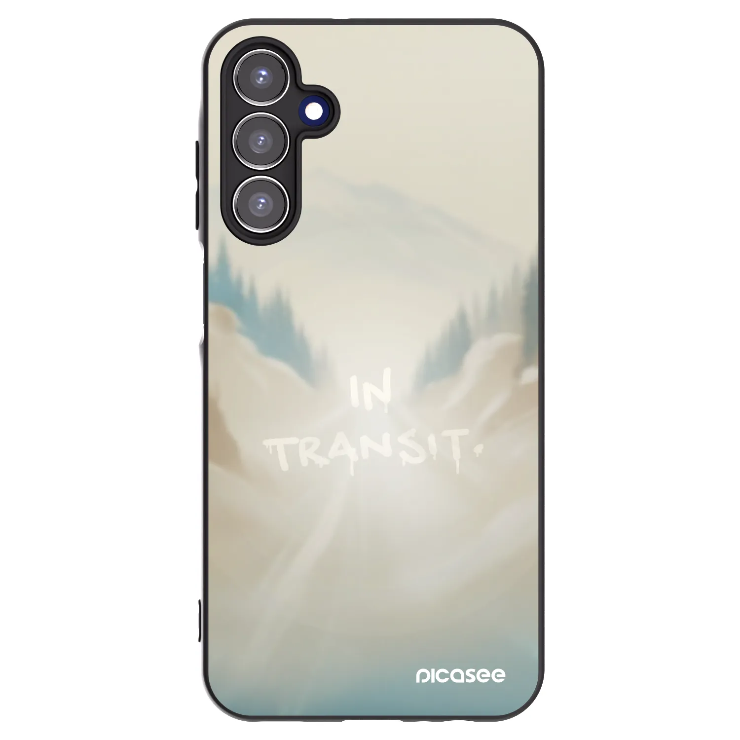 Picasee husă neagră din silicon pentru Samsung Galaxy A15 A155F 4G - IN TRANSIT