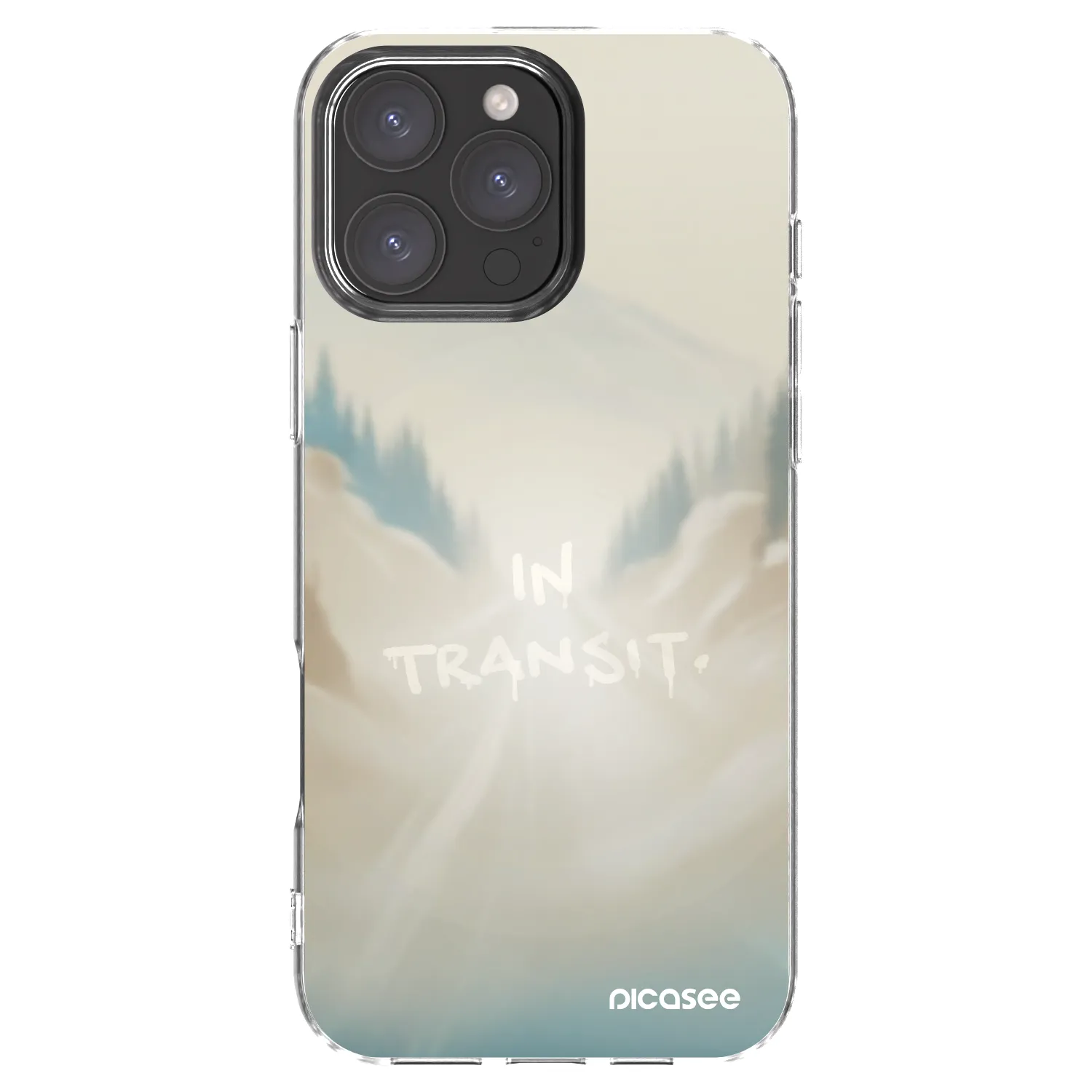 Picasee husă transparentă din silicon pentru Apple iPhone 16 Pro Max - IN TRANSIT