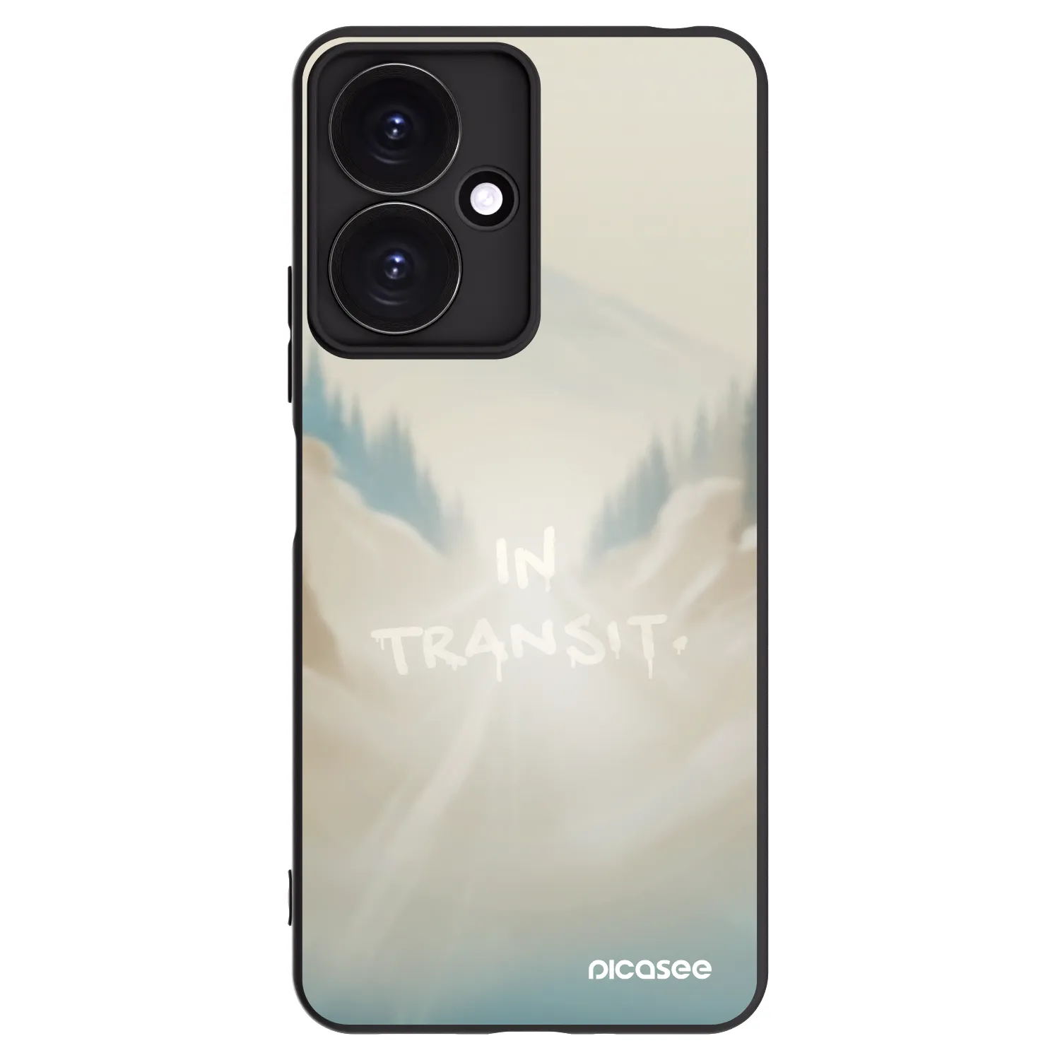 Picasee husă neagră din silicon pentru Xiaomi Redmi 13C 5G - IN TRANSIT