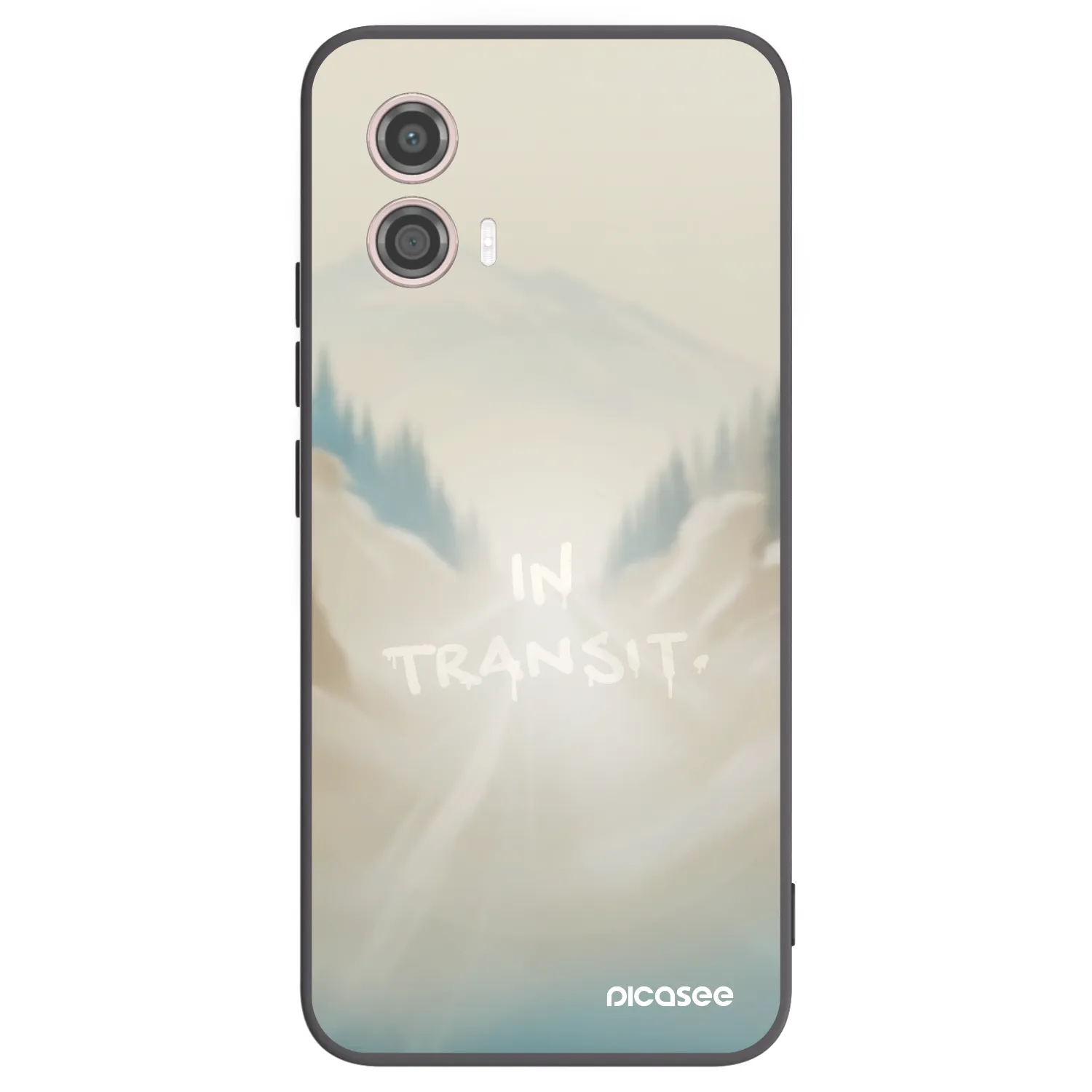 Picasee husă neagră din silicon pentru Motorola Moto G53 5G - IN TRANSIT