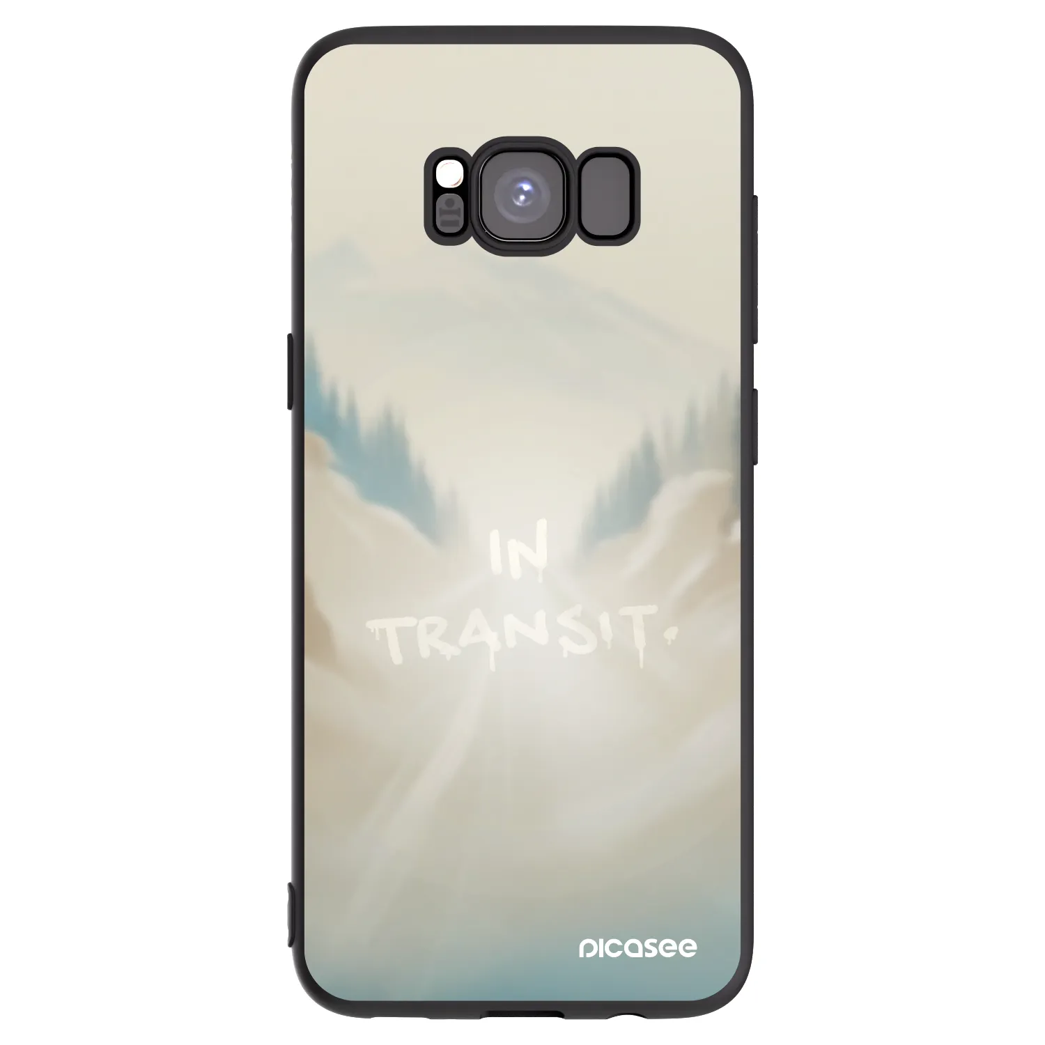 Picasee husă neagră din silicon pentru Samsung Galaxy S8 G950F - IN TRANSIT