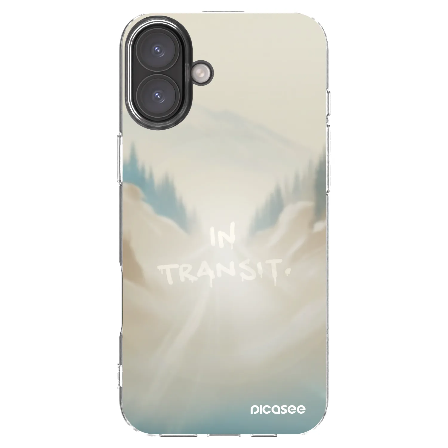 Picasee husă transparentă din silicon pentru Apple iPhone 16 Plus - IN TRANSIT