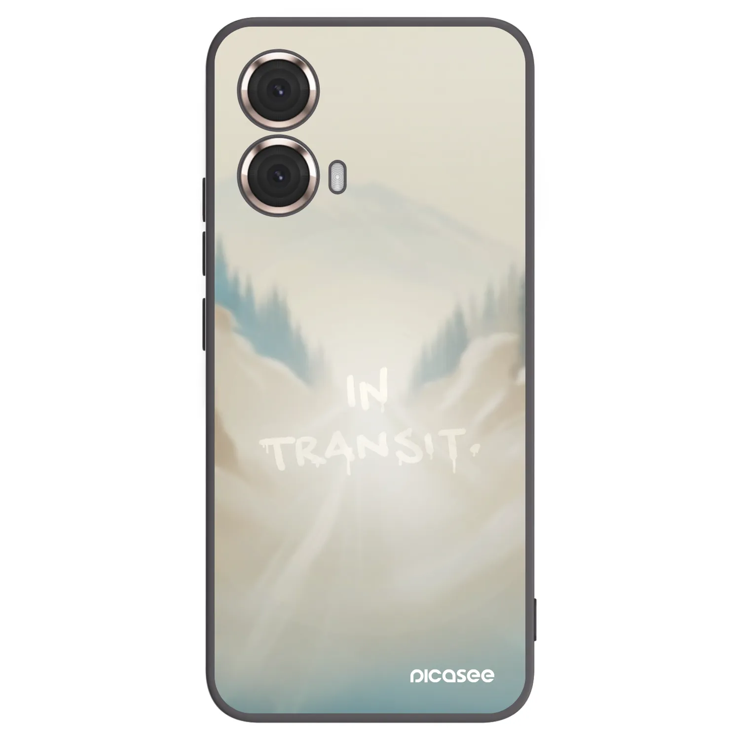 Picasee husă neagră din silicon pentru Motorola Moto G85 - IN TRANSIT