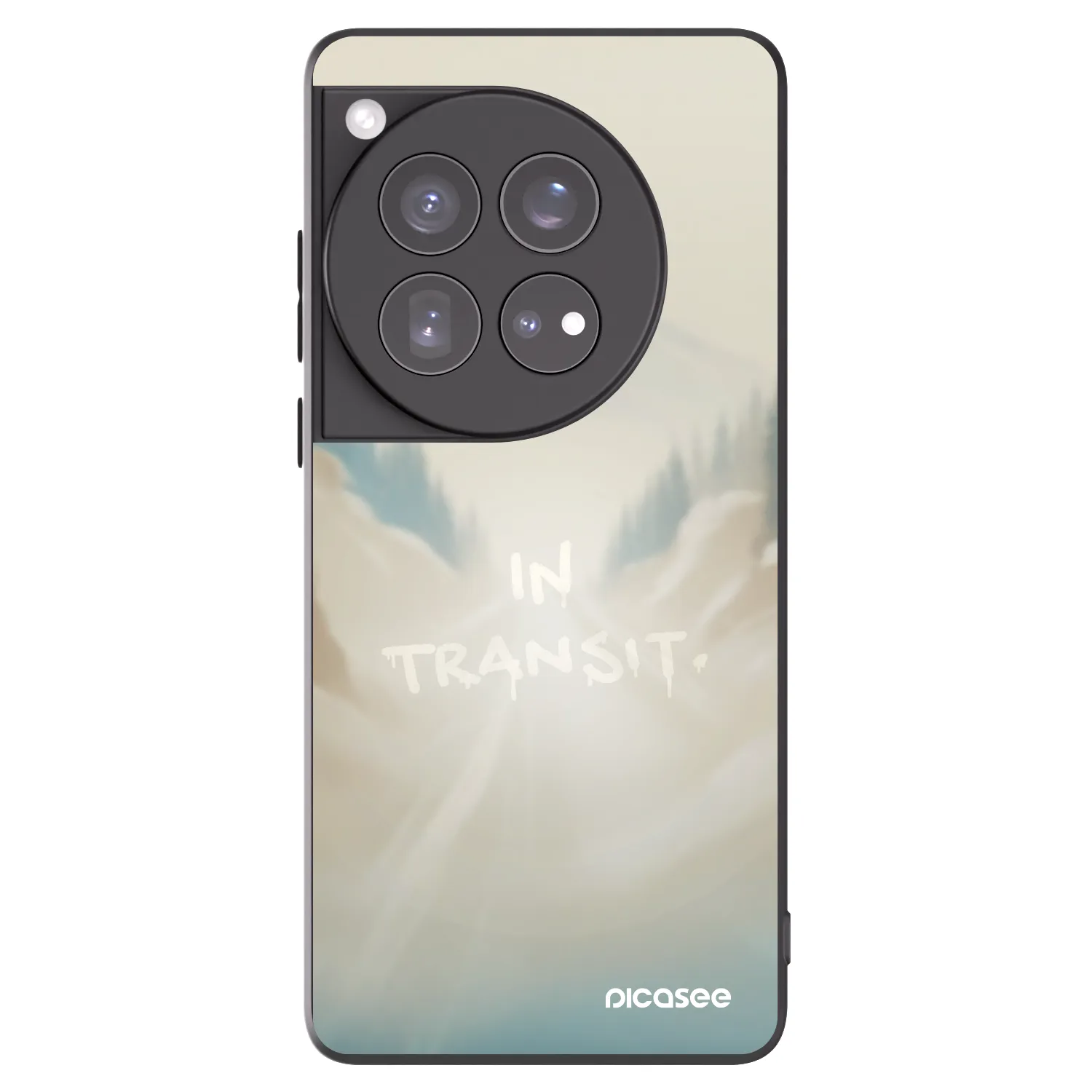 Picasee husă neagră din silicon pentru OnePlus 12 5G - IN TRANSIT