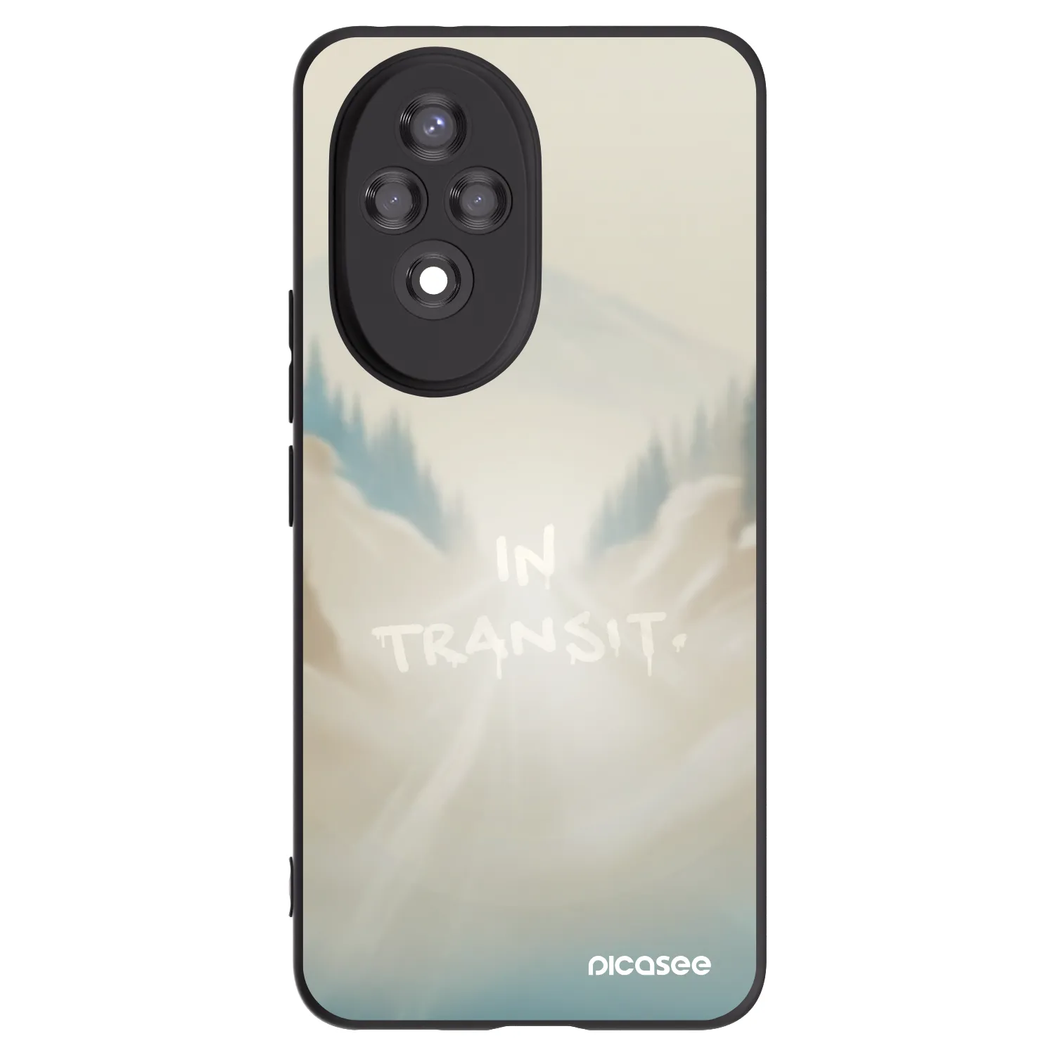Picasee husă neagră din silicon pentru Honor 200 Pro 5G - IN TRANSIT