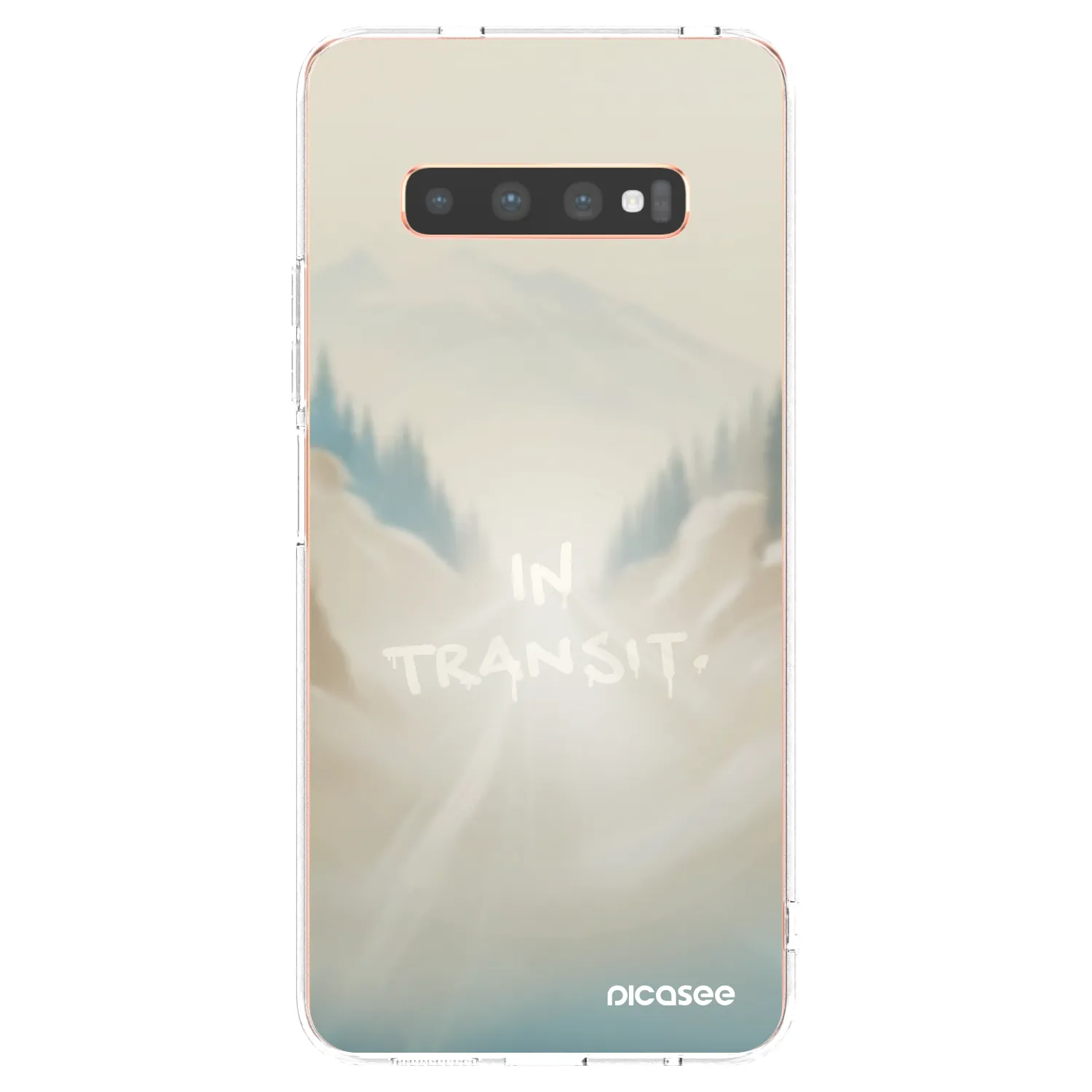 Picasee husă transparentă din silicon pentru Samsung Galaxy S10 Plus G975 - IN TRANSIT