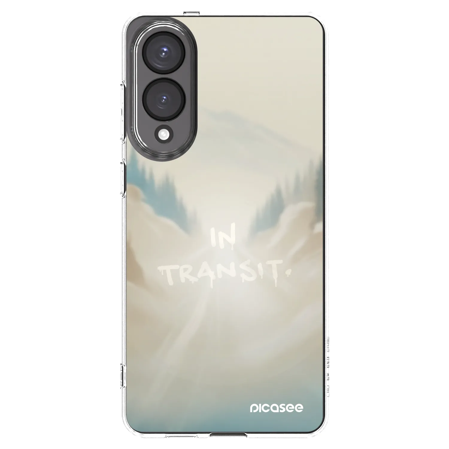 Picasee husă transparentă din silicon pentru Samsung Galaxy S25 Edge 5G - IN TRANSIT