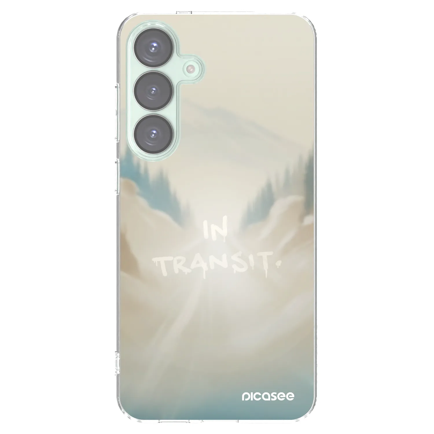 Picasee husă transparentă din silicon pentru Samsung Galaxy S25+ 5G - IN TRANSIT