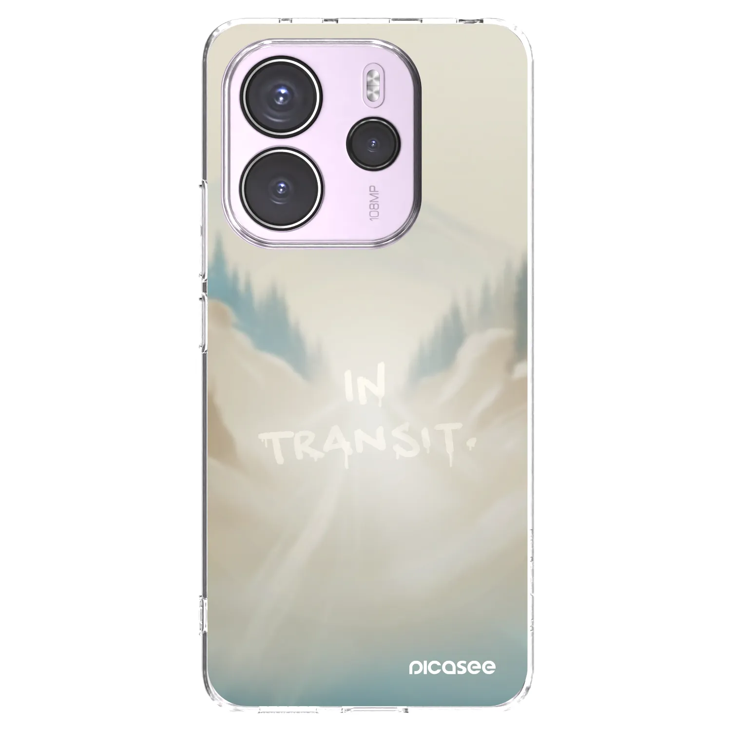 Picasee husă transparentă din silicon pentru Xiaomi Redmi Note 14 4G - IN TRANSIT