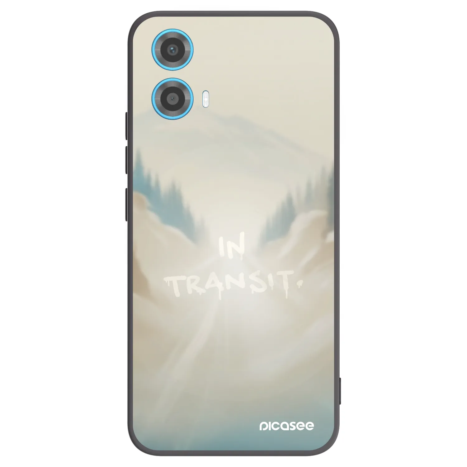 Picasee husă neagră din silicon pentru Motorola Moto G34 5G - IN TRANSIT