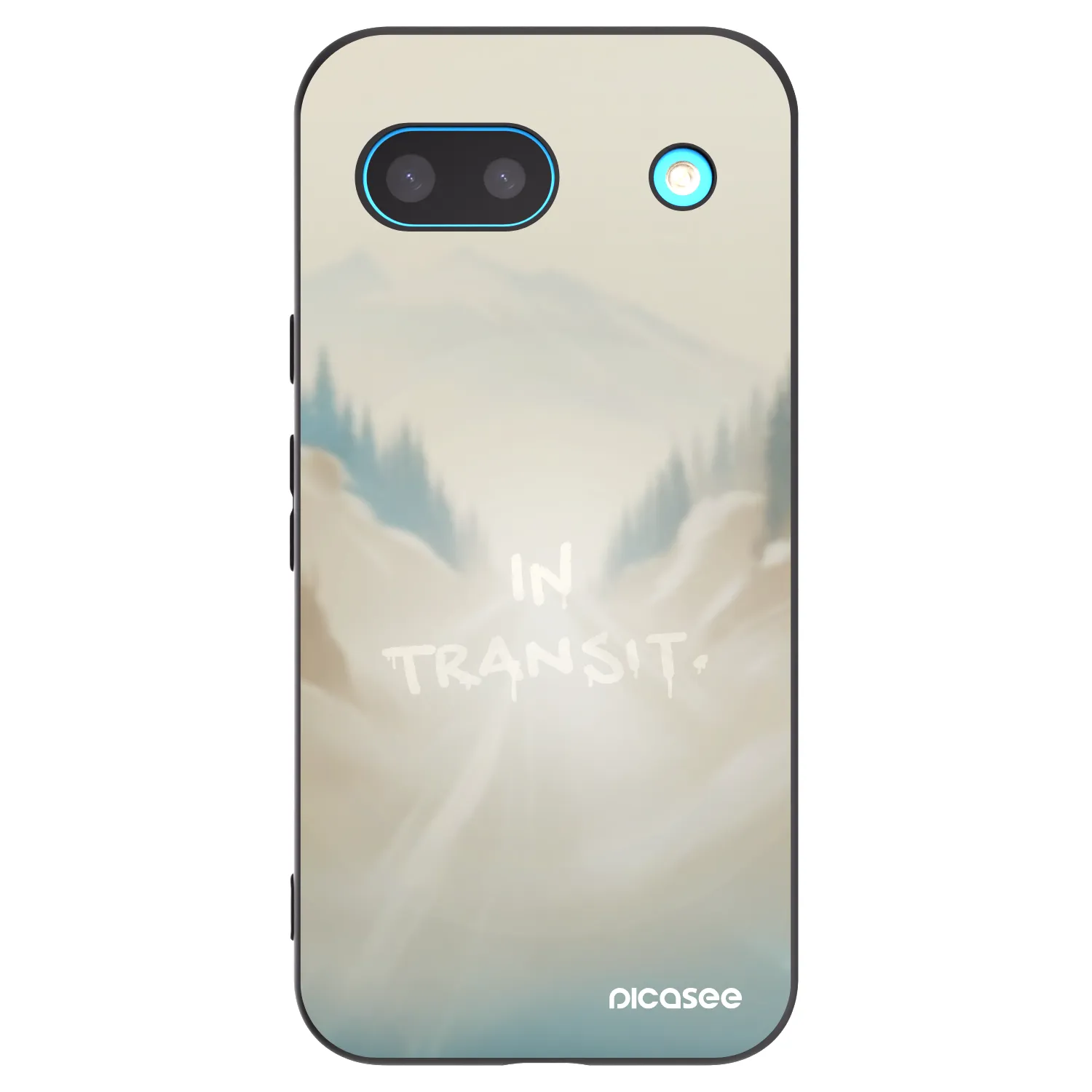 Picasee husă neagră din silicon pentru Google Pixel 8a - IN TRANSIT