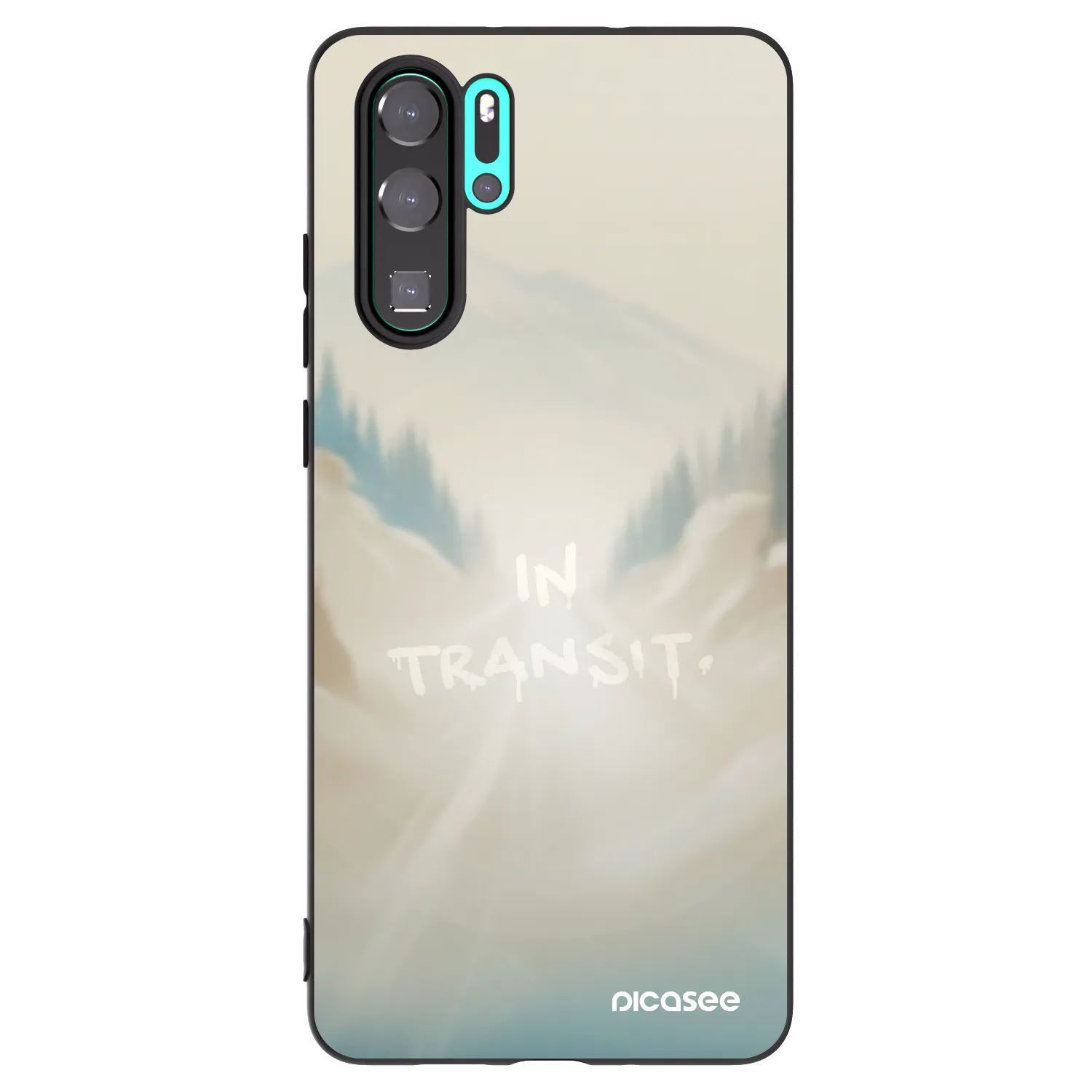 Picasee husă neagră din silicon pentru Huawei P30 Pro - IN TRANSIT