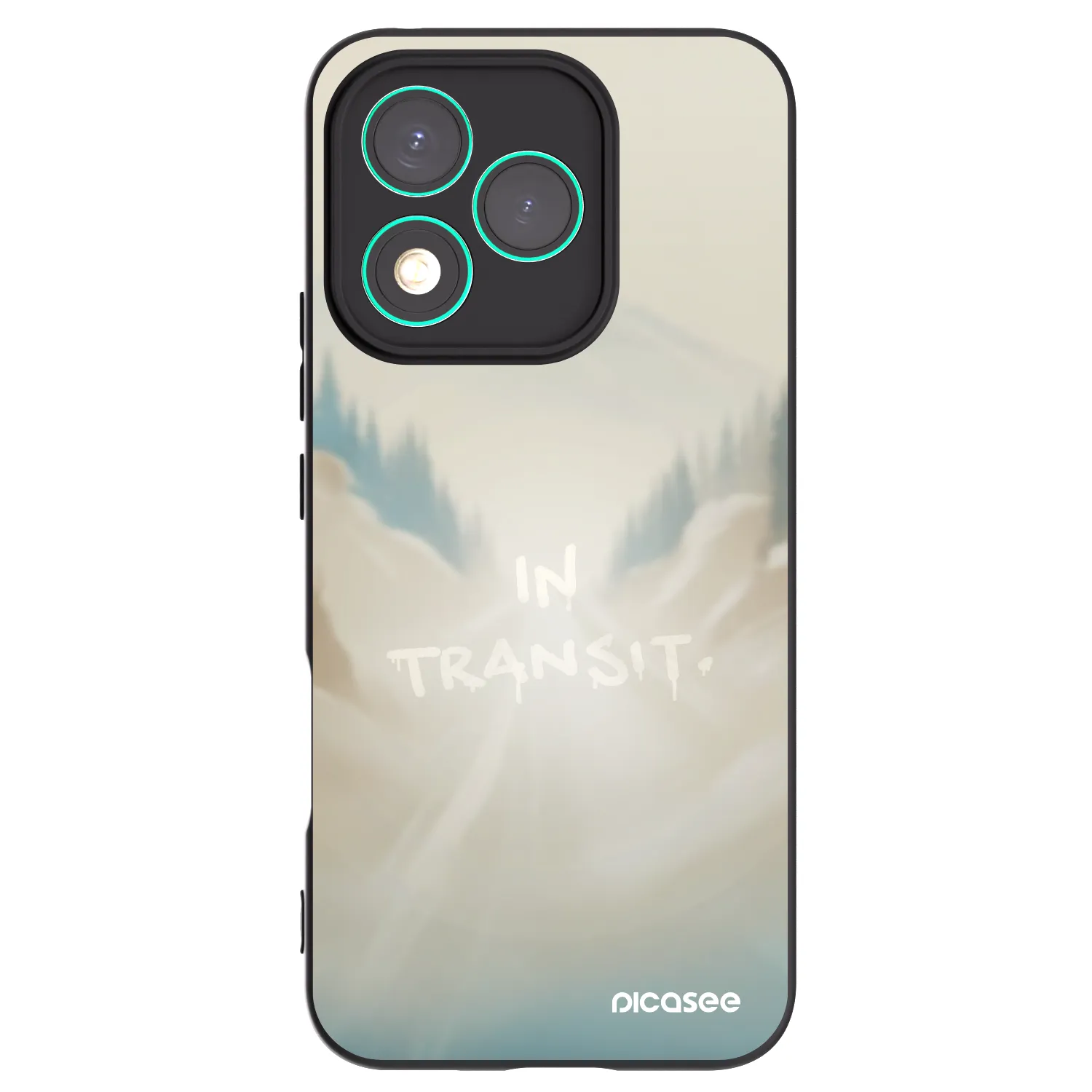 Picasee husă neagră din silicon pentru Honor 400 Lite 5G - IN TRANSIT