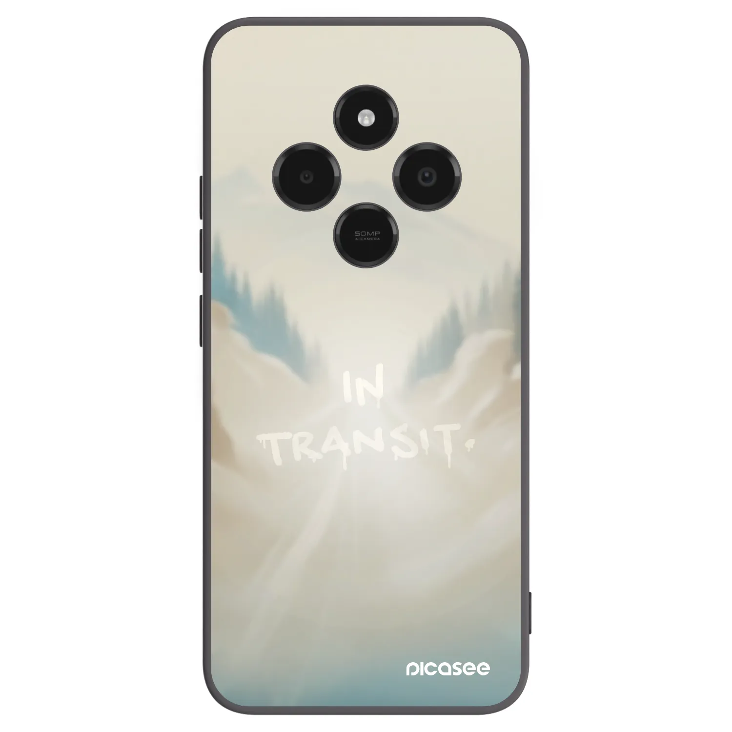 Picasee husă neagră din silicon pentru Xiaomi Poco C75 - IN TRANSIT