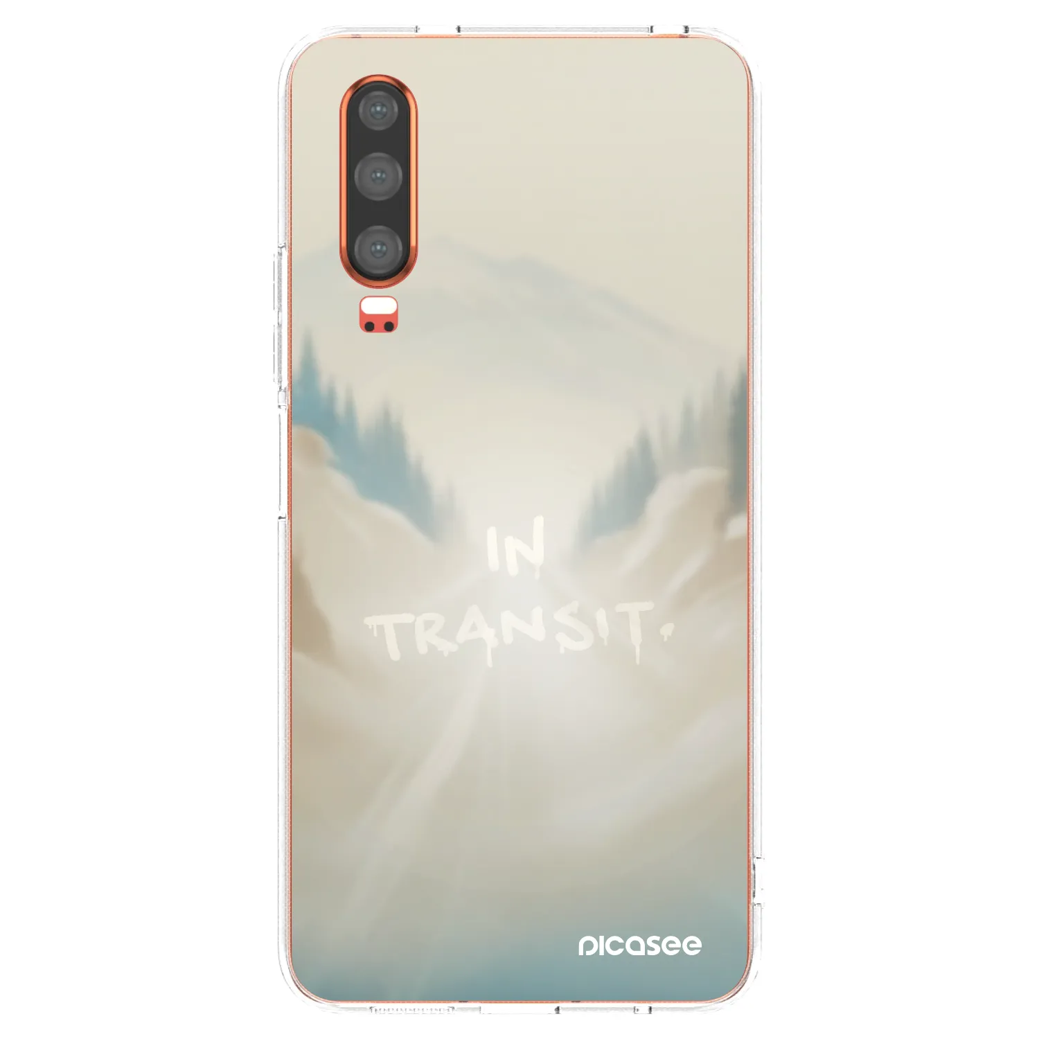 Picasee husă transparentă din silicon pentru Huawei P30 - IN TRANSIT