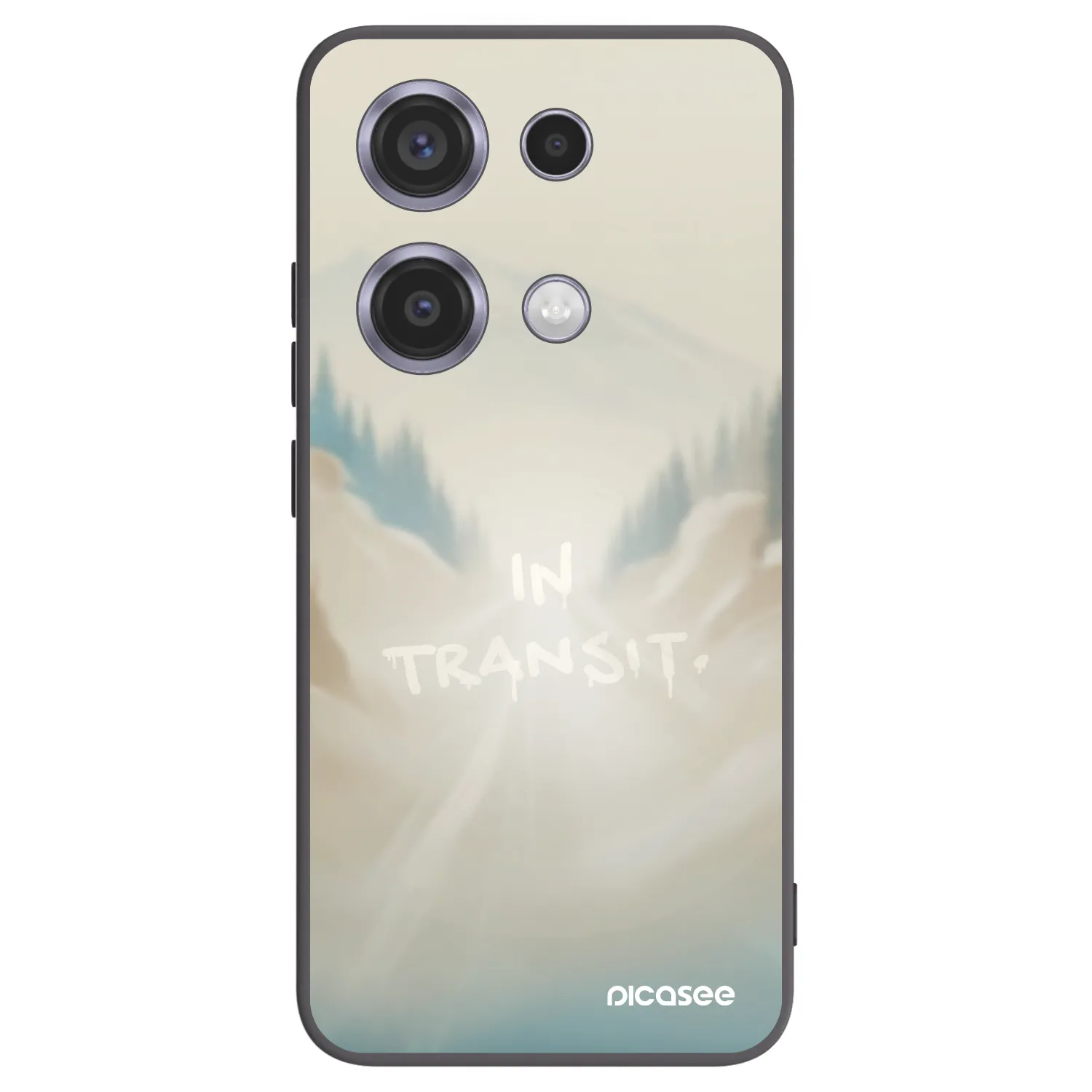 Picasee husă neagră din silicon pentru Xiaomi Redmi Note 14S - IN TRANSIT