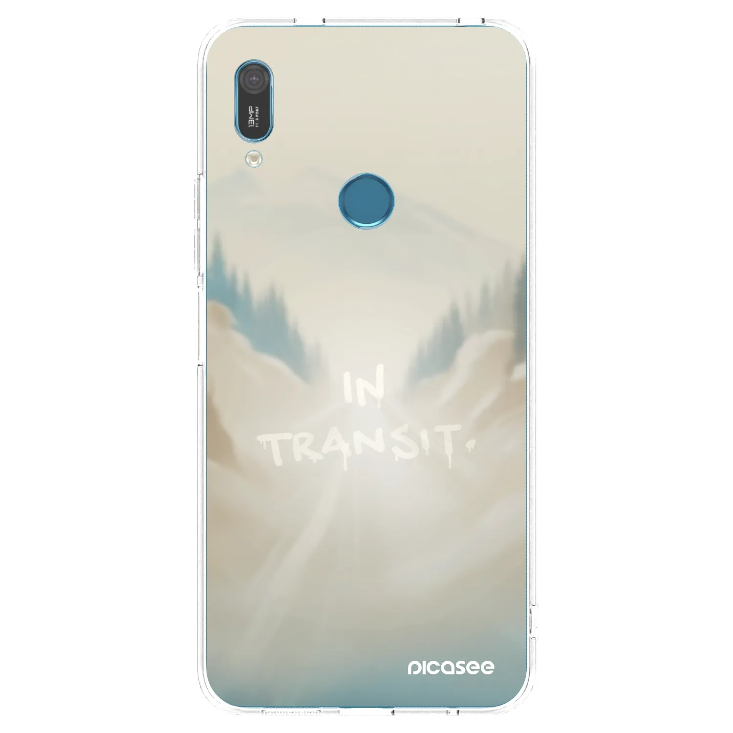 Picasee husă transparentă din silicon pentru Huawei Y6 2019 - IN TRANSIT