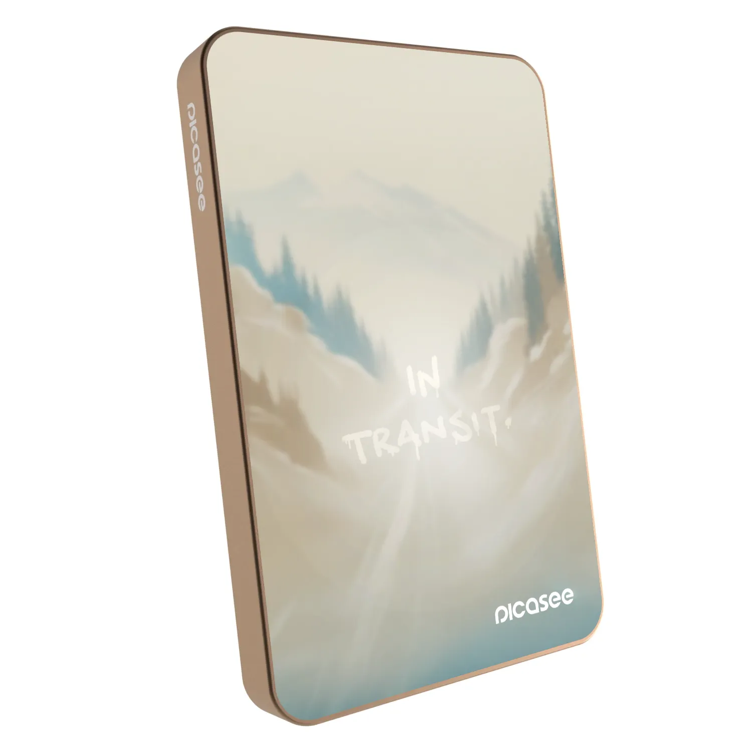 Picasee Powerbank cu MagSafe 5 000 mAh De aur - IN TRANSIT