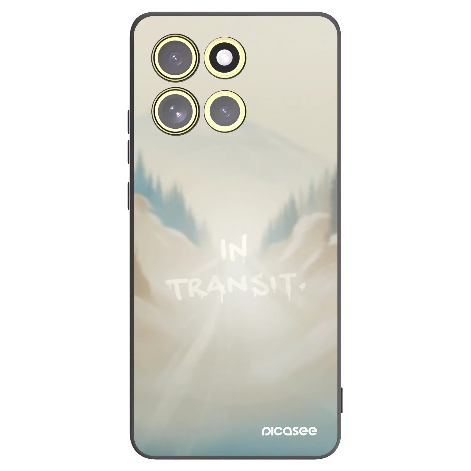 Picasee husă neagră din silicon pentru Motorola Moto G86 5G - IN TRANSIT