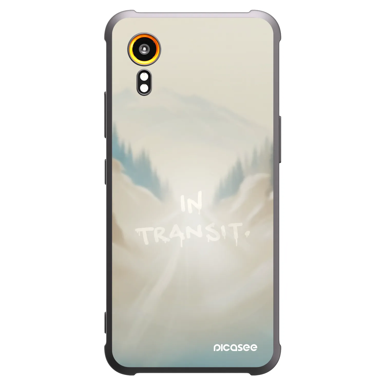 Picasee husă neagră din silicon pentru Samsung Galaxy Xcover 7 - IN TRANSIT