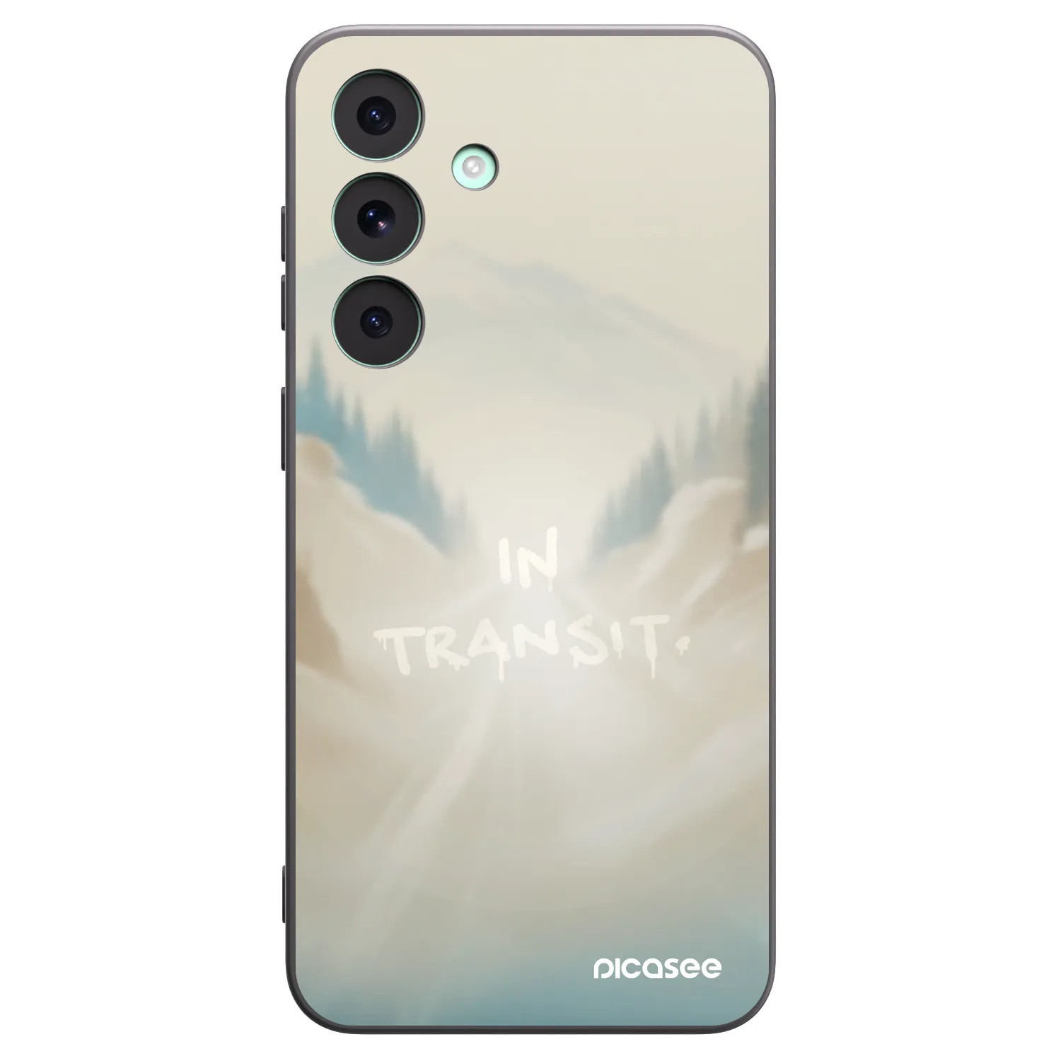 Picasee husă neagră din silicon pentru Samsung Galaxy S26 FE - IN TRANSIT