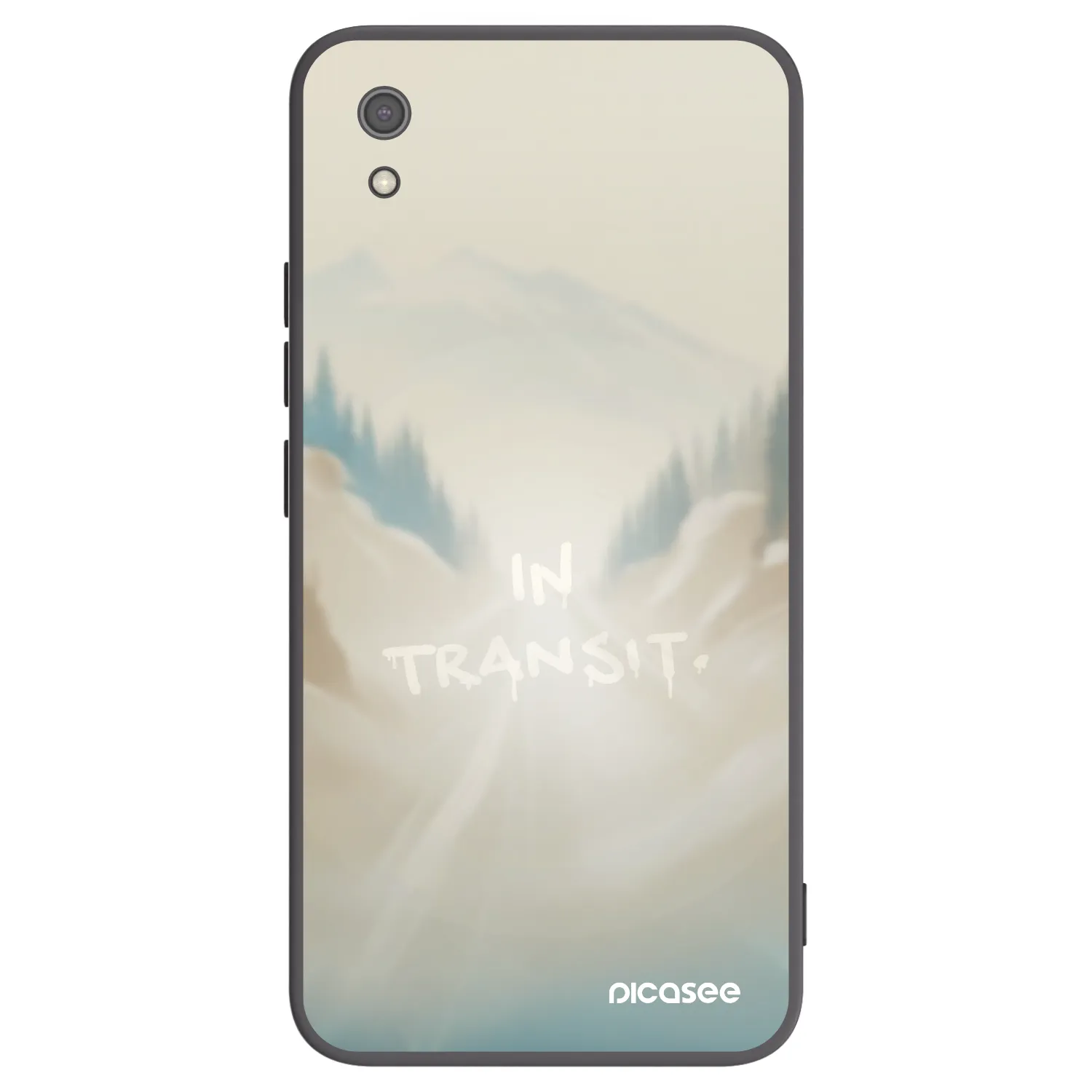 Picasee husă neagră din silicon pentru Xiaomi Redmi 7A - IN TRANSIT