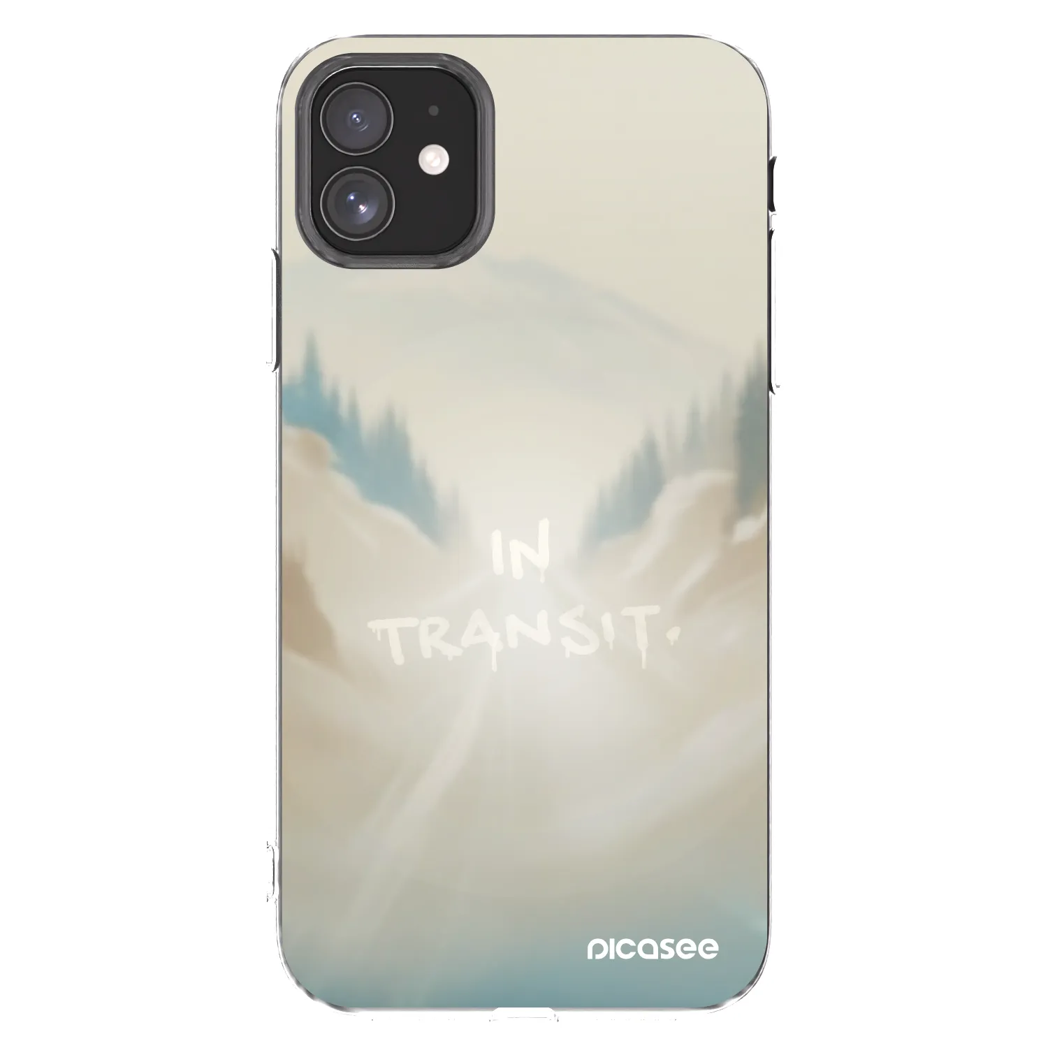 Picasee husă transparentă din silicon pentru Apple iPhone 11 - IN TRANSIT