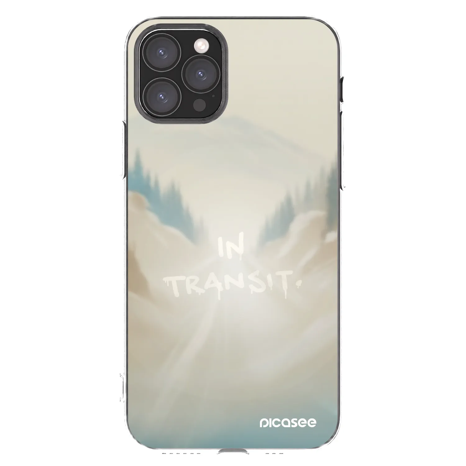 Picasee husă transparentă din silicon pentru Apple iPhone 11 Pro - IN TRANSIT