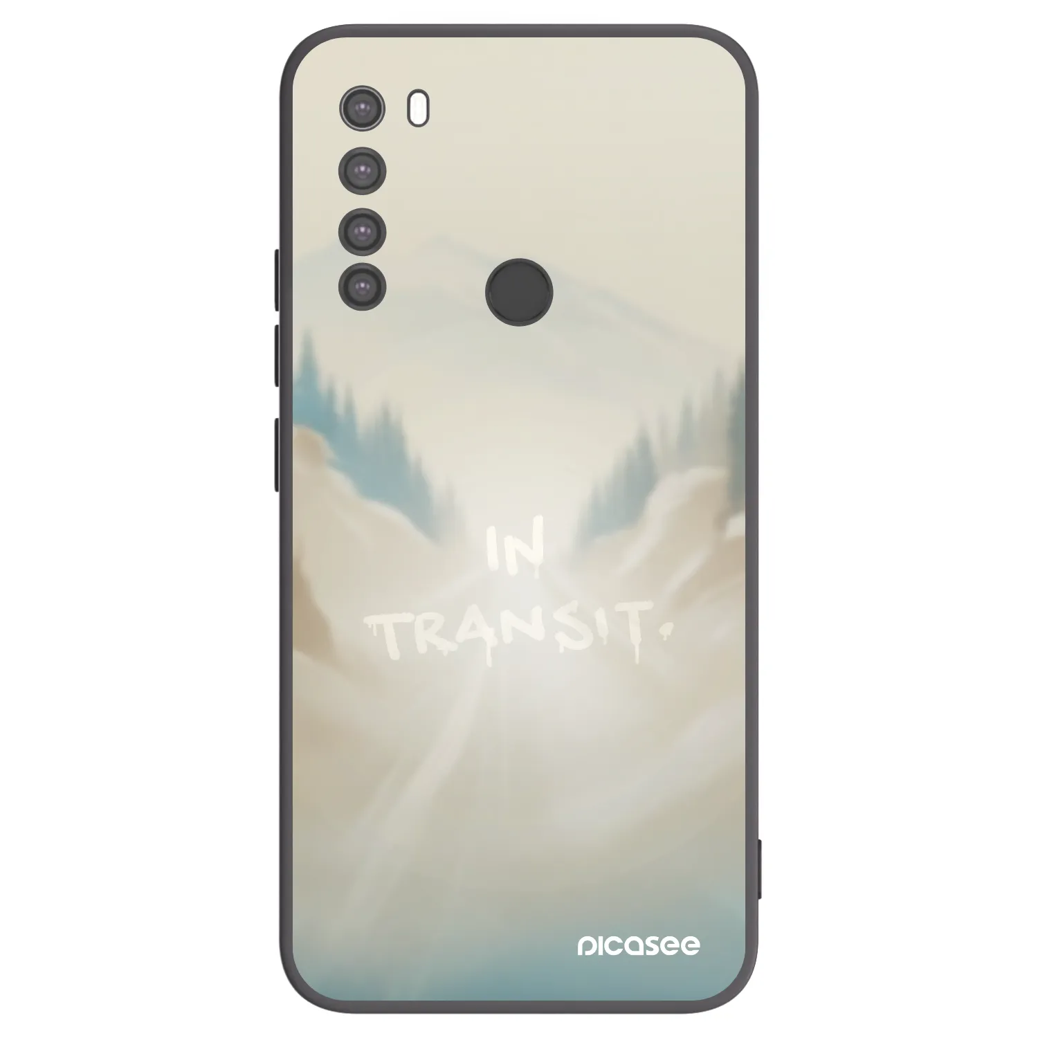 Picasee husă neagră din silicon pentru Xiaomi Redmi Note 8 - IN TRANSIT